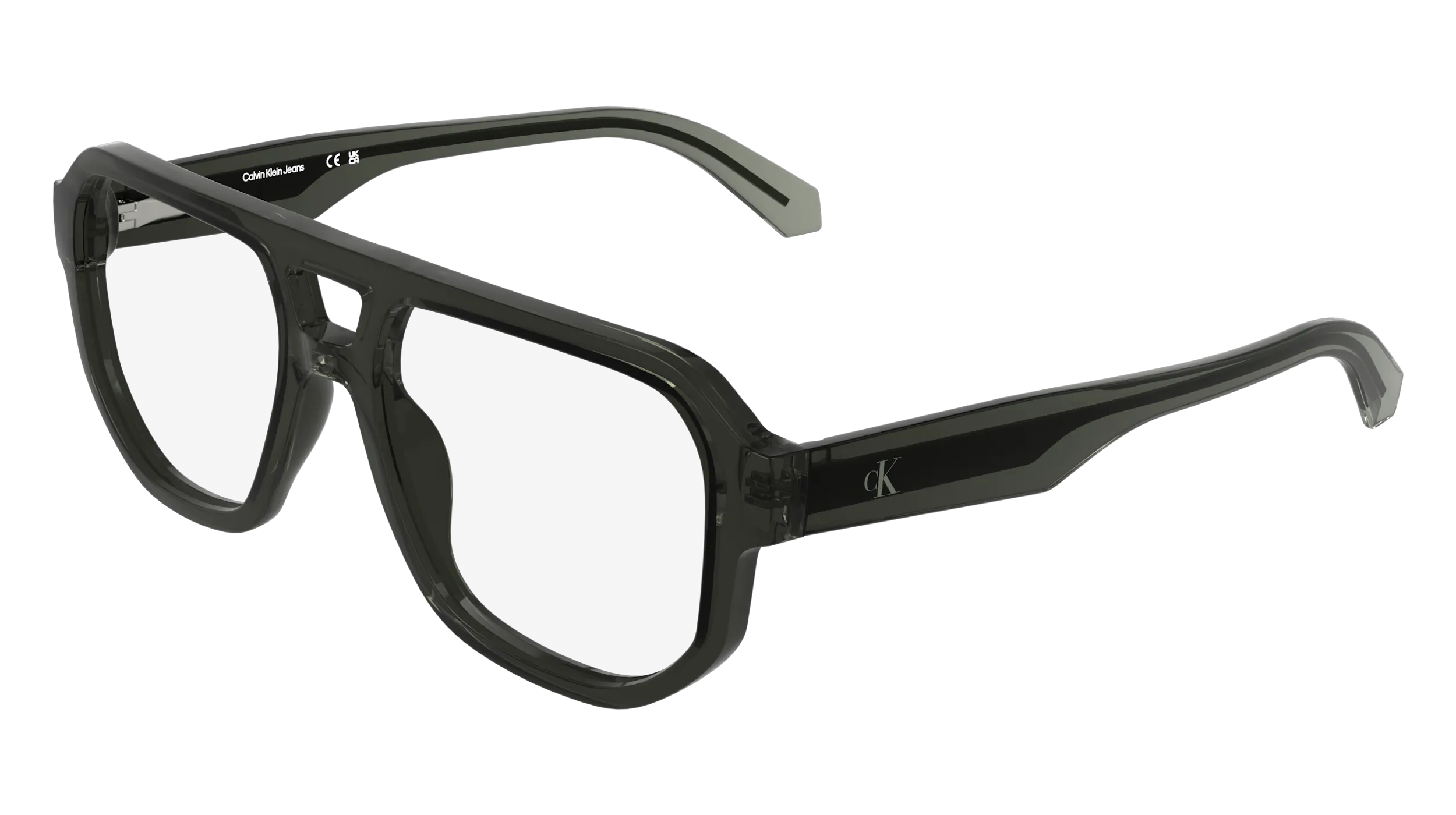 Calvin Klein CKJ25631 309 Montature da vista Bio-iniettato Verde Squadrata Normale - immagine 1