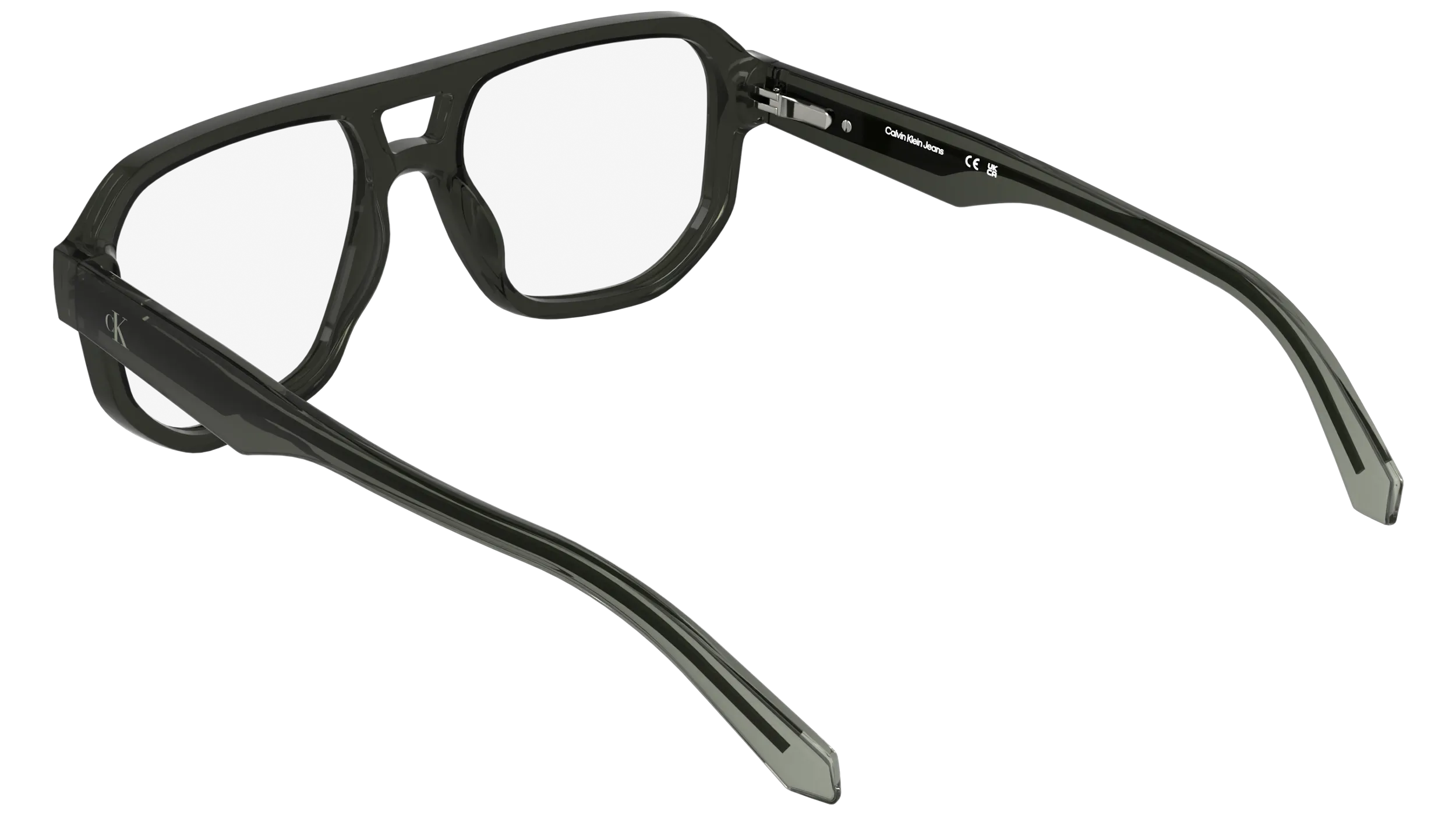 Calvin Klein CKJ25631 309 Montature da vista Bio-iniettato Verde Squadrata Normale - immagine 4
