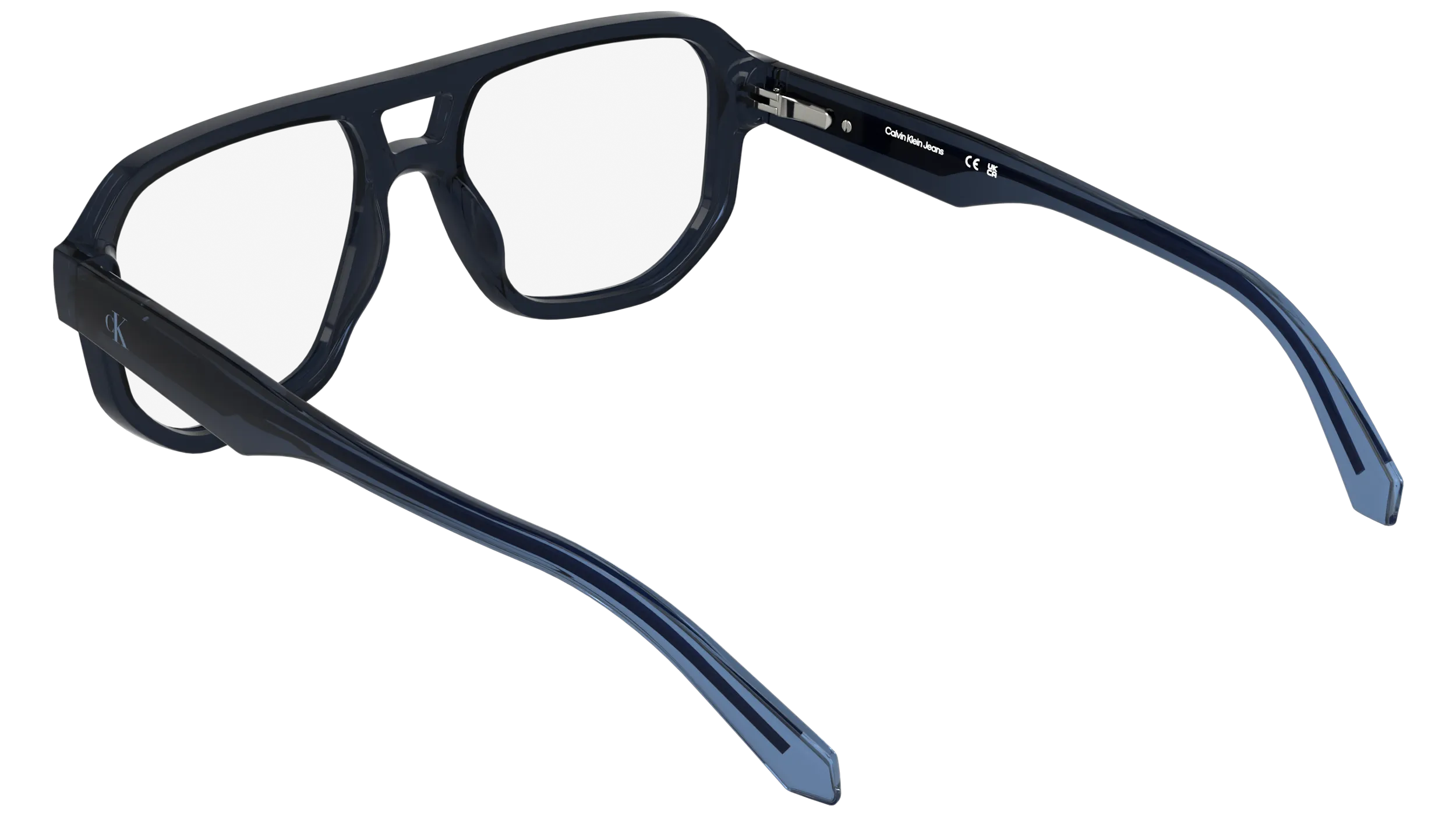 Calvin Klein CKJ25631 400 Montature da vista Bio-iniettato Blu Squadrata Normale - immagine 4