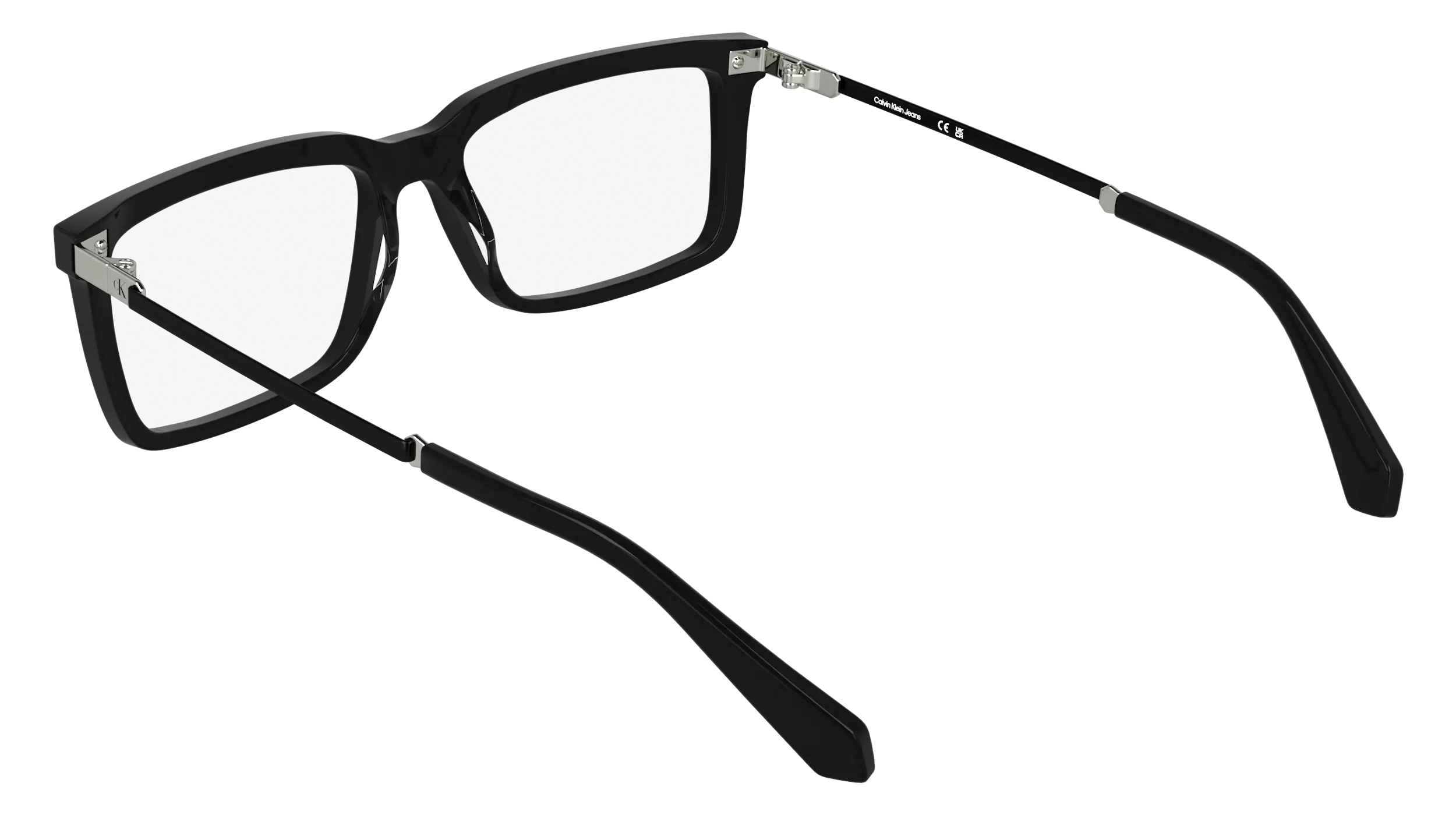 Calvin Klein CKJ25625 001 Montature da vista Acetato Nero Squadrata Normale - immagine 4