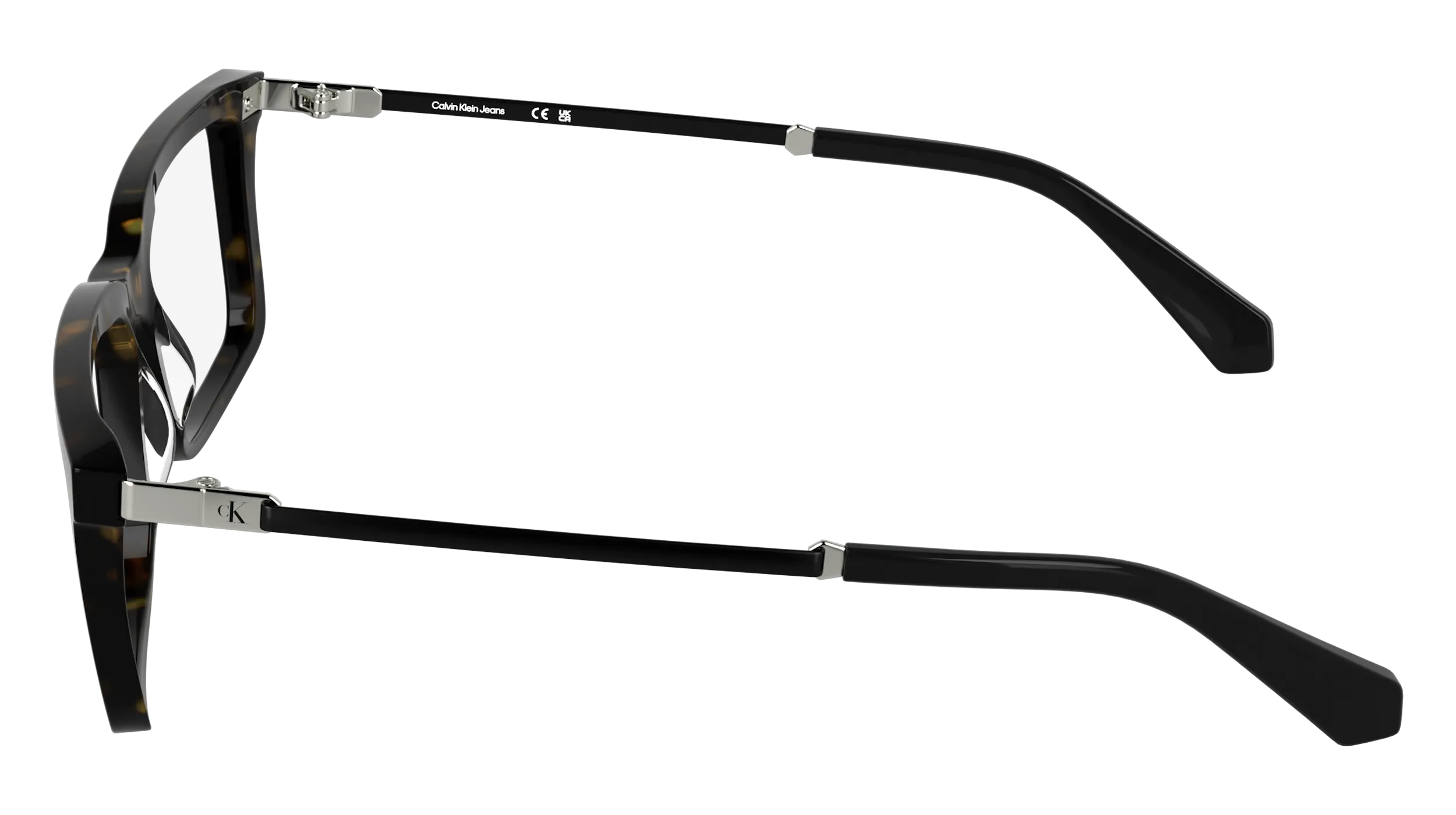 Calvin Klein CKJ25625 242 Montature da vista Acetato Havana Squadrata Normale - immagine 3