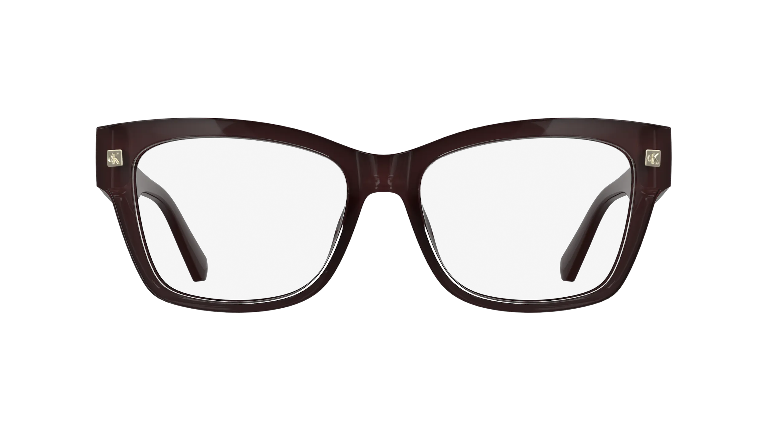 Calvin Klein CKJ25628 605 Montature da vista Bio-iniettato Bordeaux Cat Eye Normale - immagine 2
