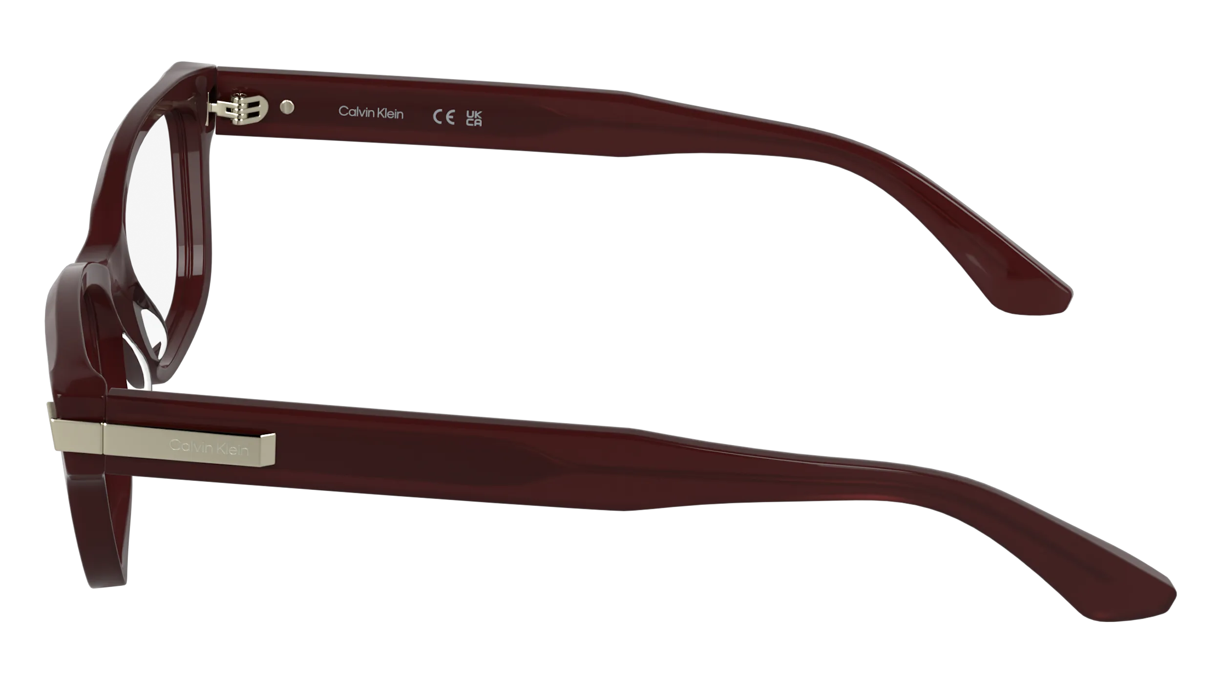 Calvin Klein CK25541 605 Montature da vista Acetato Cat Eye Normale - immagine 3