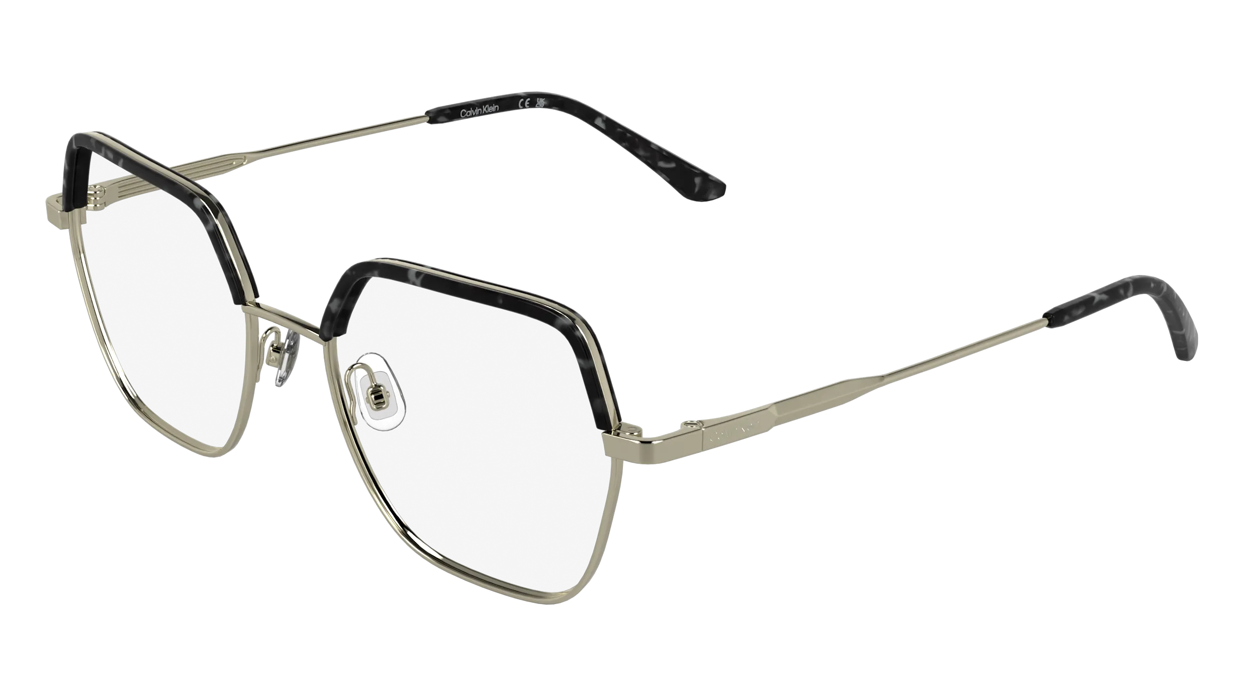 Calvin Klein CK25113 716 Montature da vista Metallo Oro Farfalla Normale - immagine 1