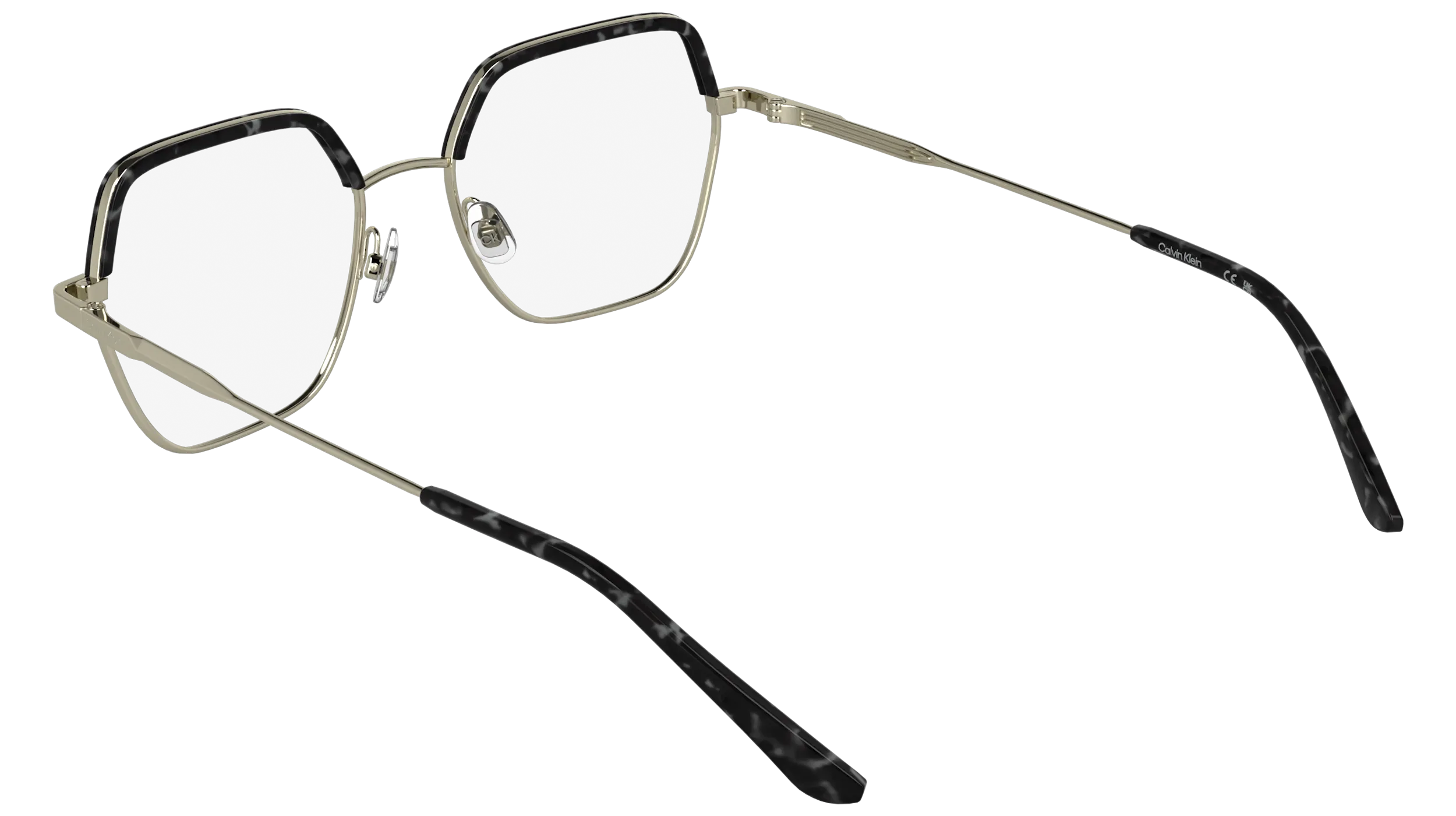 Calvin Klein CK25113 716 Montature da vista Metallo Oro Farfalla Normale - immagine 4