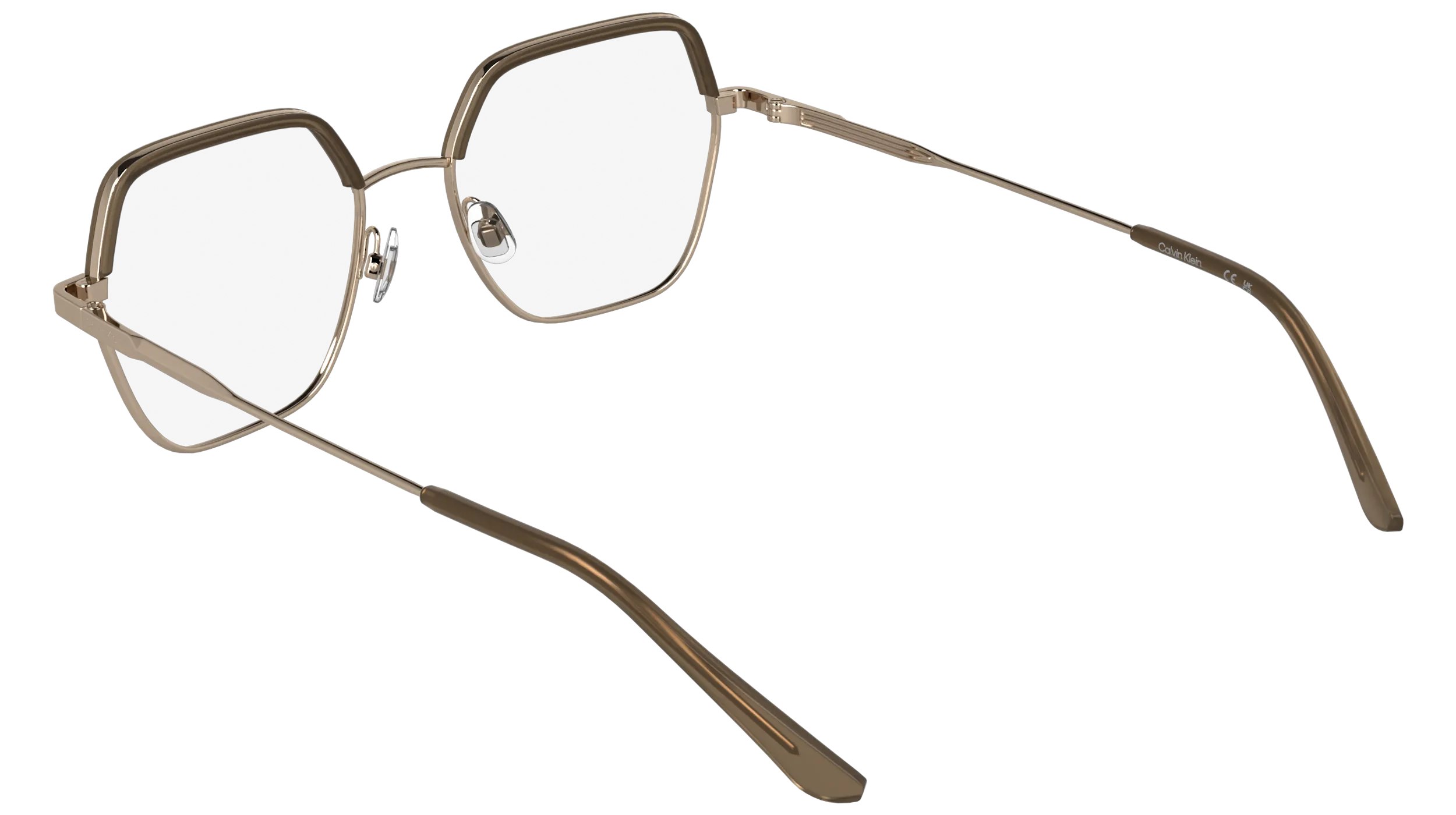 Calvin Klein CK25113 770 Montature da vista Metallo Oro Farfalla Normale - immagine 4