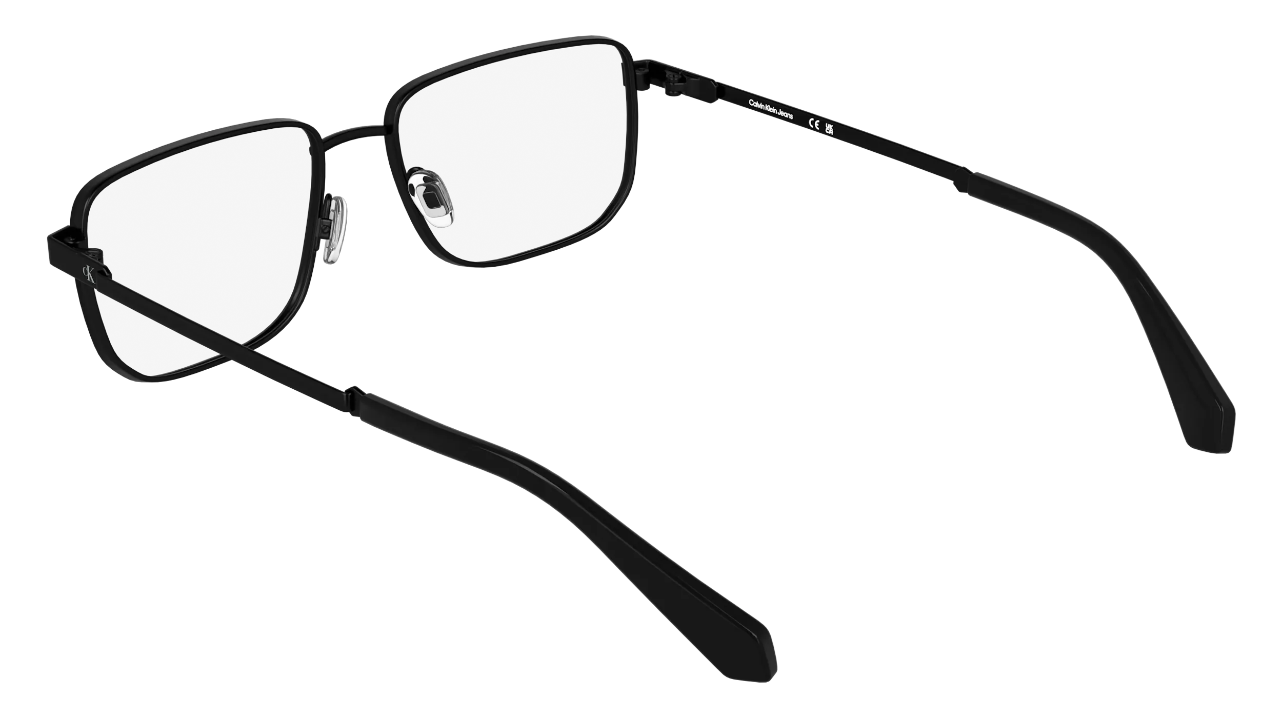 Calvin Klein CKJ25210 002 Montature da vista Metallo Nero Squadrata Normale - immagine 4