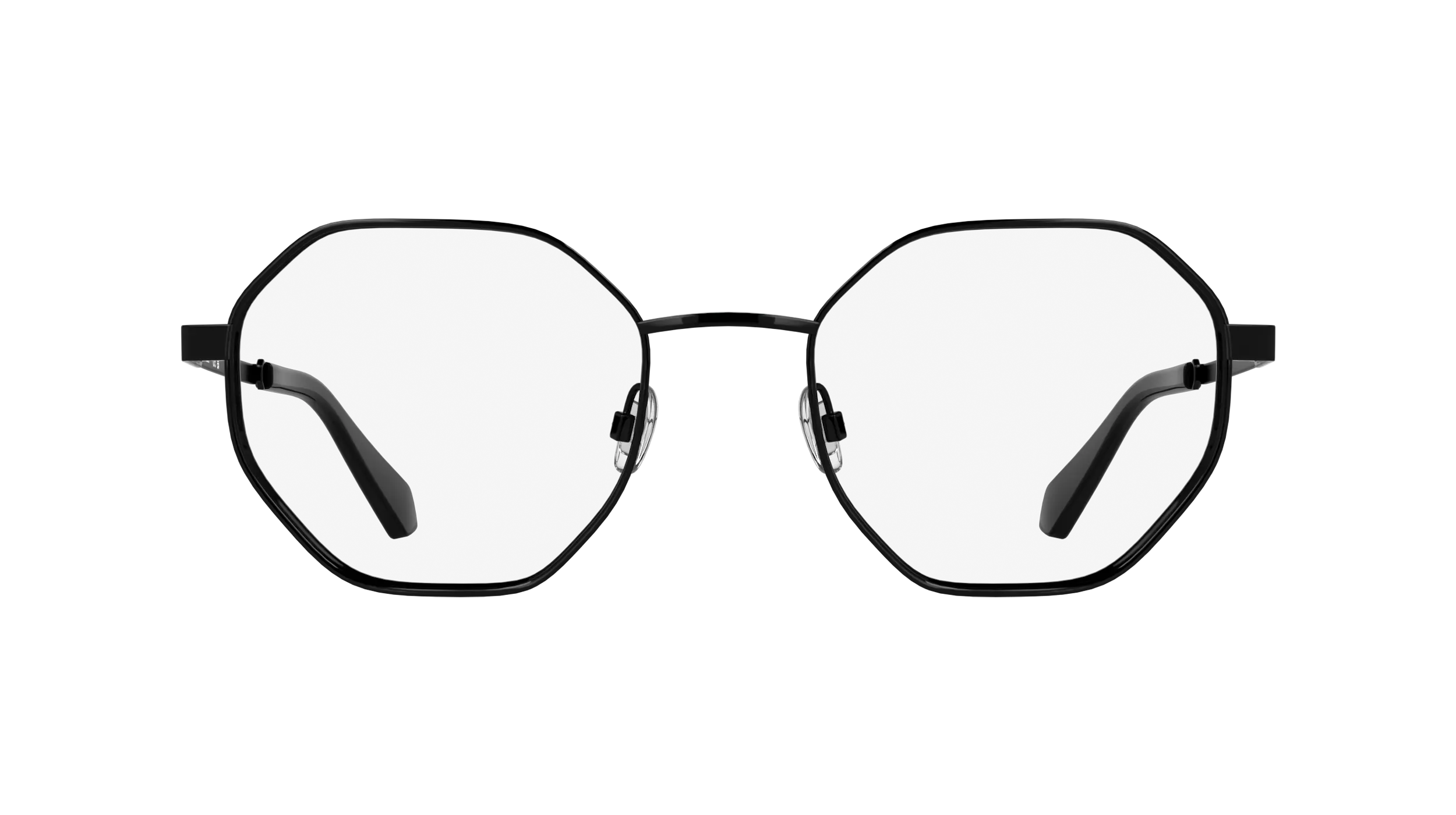 Calvin Klein CKJ25211 001 Montature da vista Metallo Nero Squadrata Normale - immagine 2