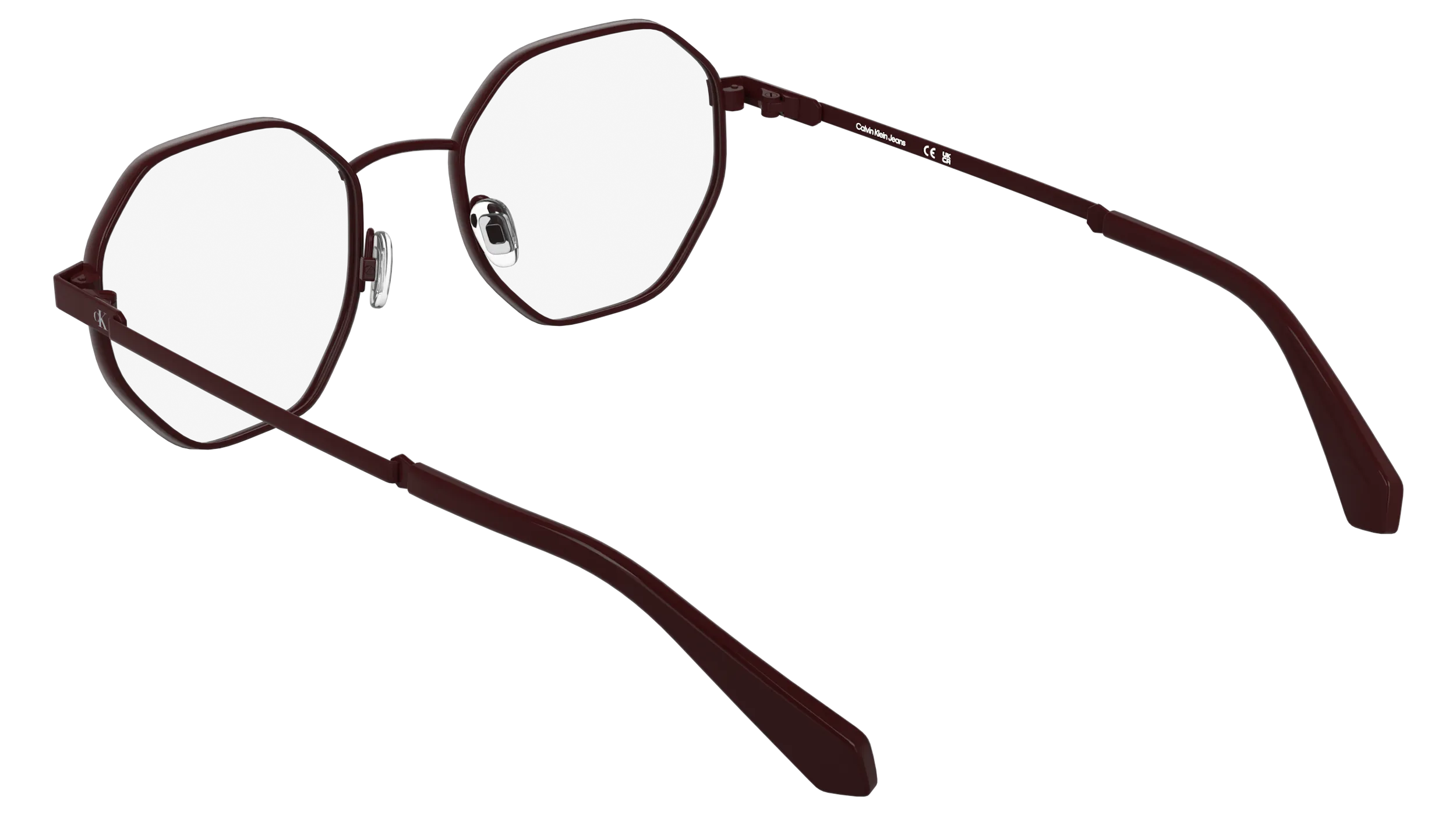 Calvin Klein CKJ25211 600 Montature da vista Metallo Rosso Squadrata Normale - immagine 4