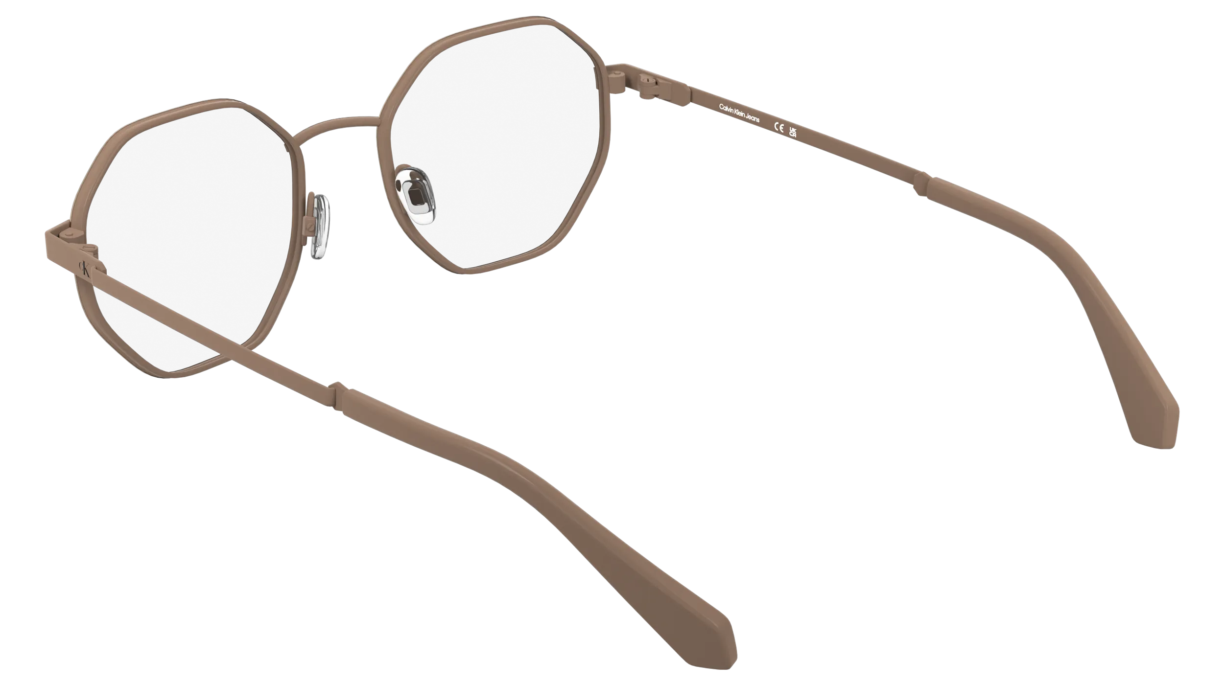 Calvin Klein CKJ25211 770 Montature da vista Metallo Oro Squadrata Normale - immagine 4
