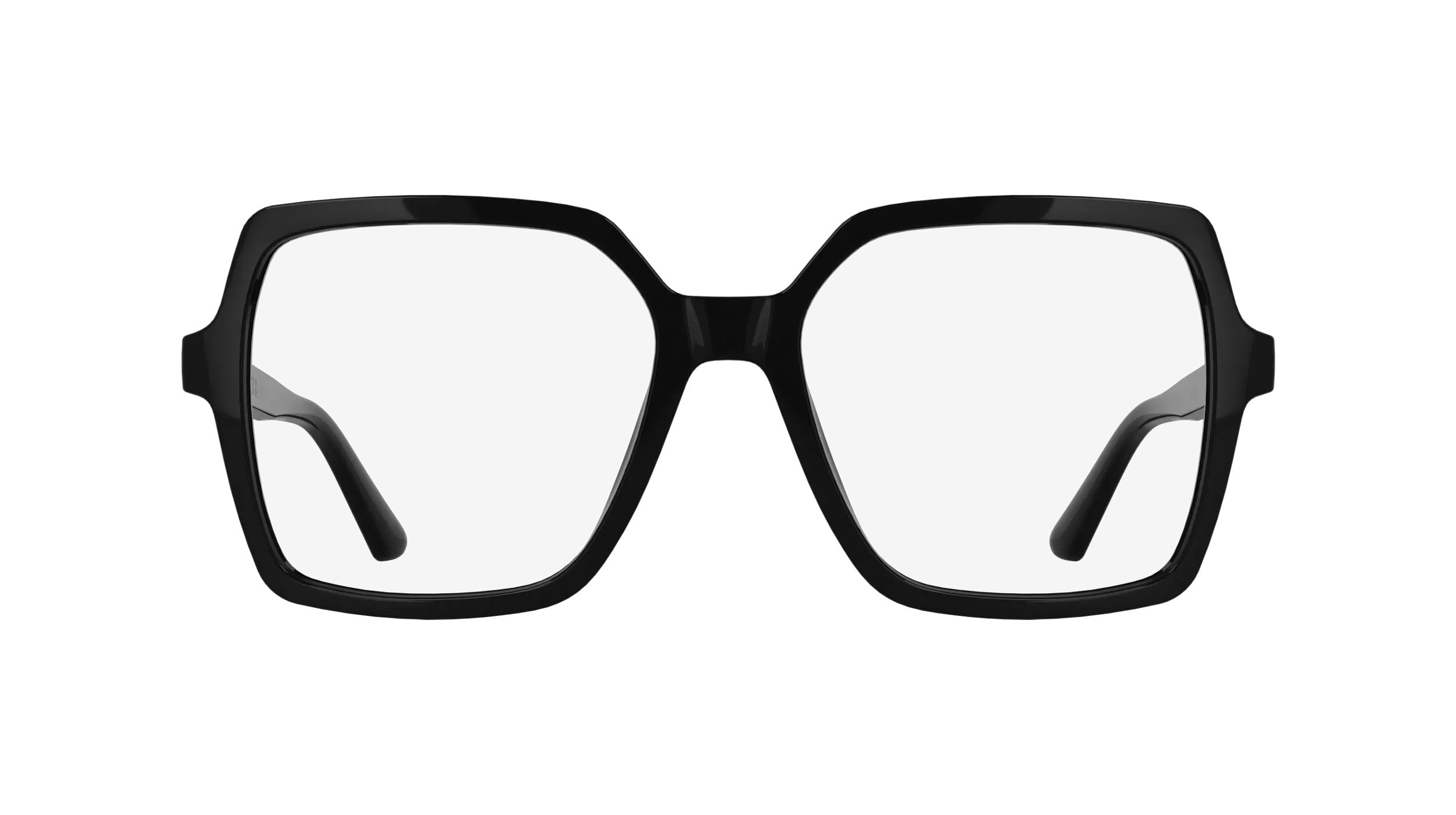Calvin Klein CK25547 001 Montature da vista Bio-iniettato Nero Squadrata Normale - immagine 2