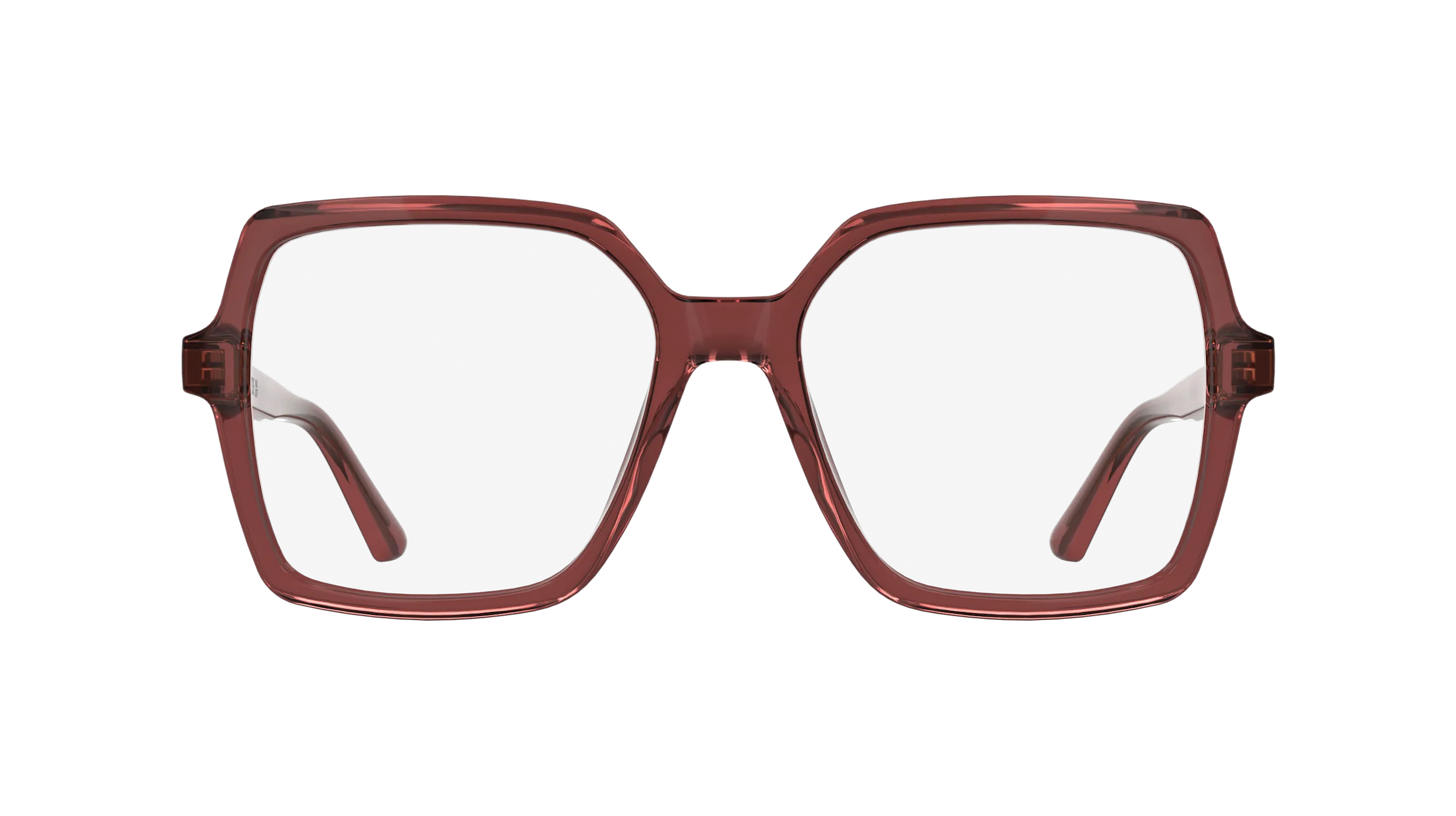 Calvin Klein CK25547 606 Montature da vista Bio-iniettato Rosso Squadrata Normale - immagine 2