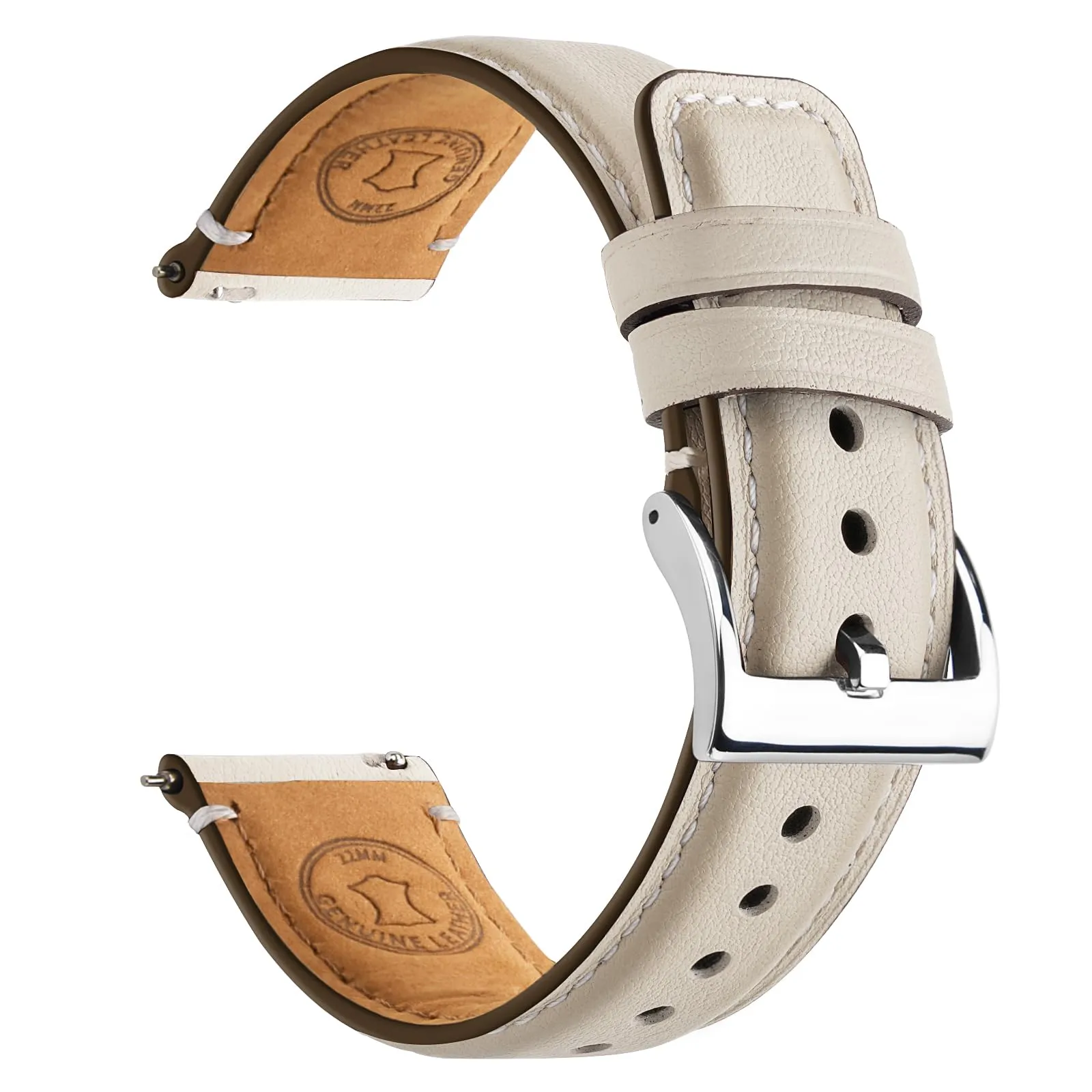 Fullmosa Cinturino in Pelle 18mm 19mm 20mm 21mm 22mm 23mm 24mm 26mm - immagine 1