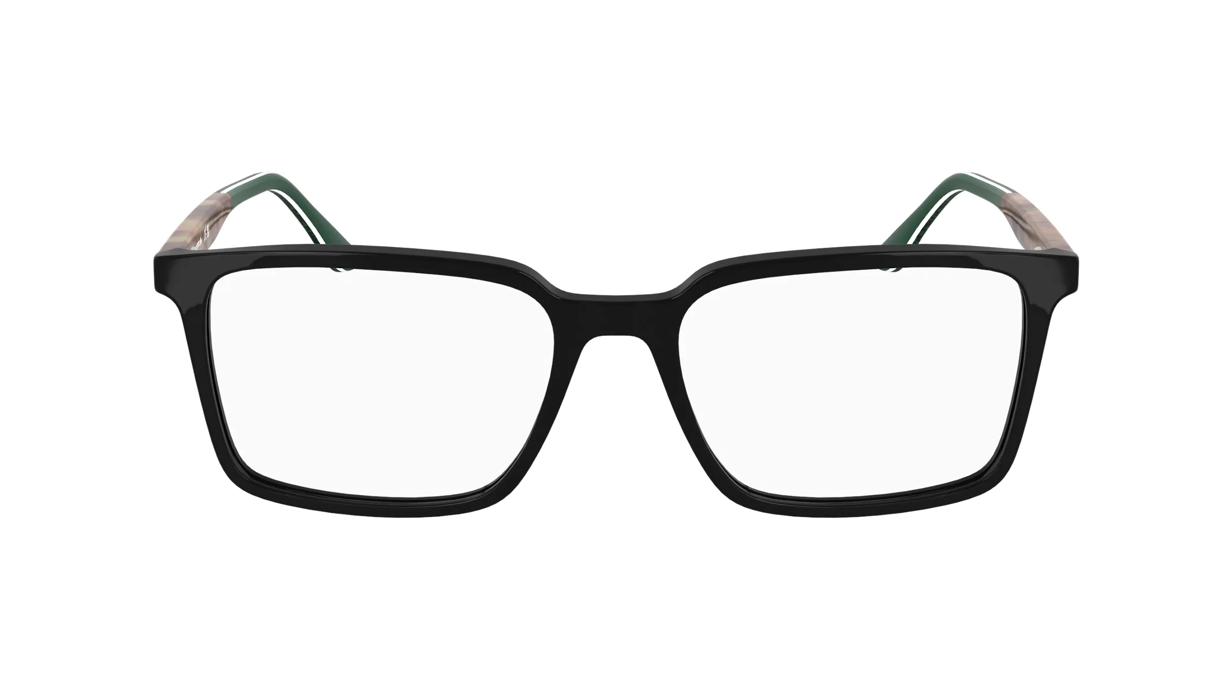 Lacoste L2992 001 Montature da vista Acetato Nero Squadrata Normale - immagine 2