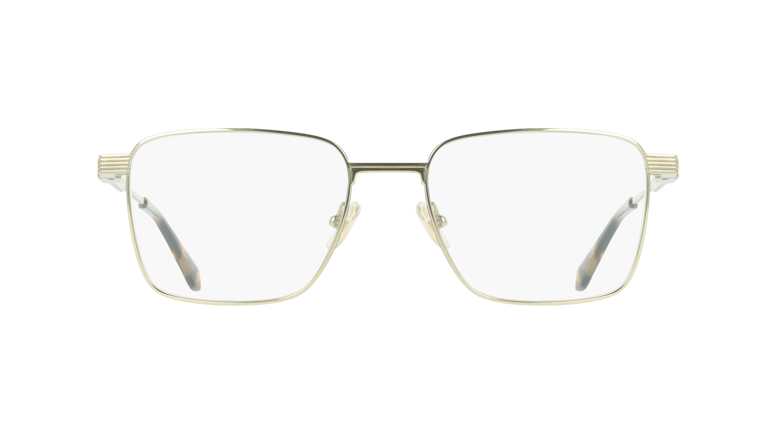 Ferragamo SF2601 710 Montature da vista Titanio Oro Squadrata Normale - immagine 2