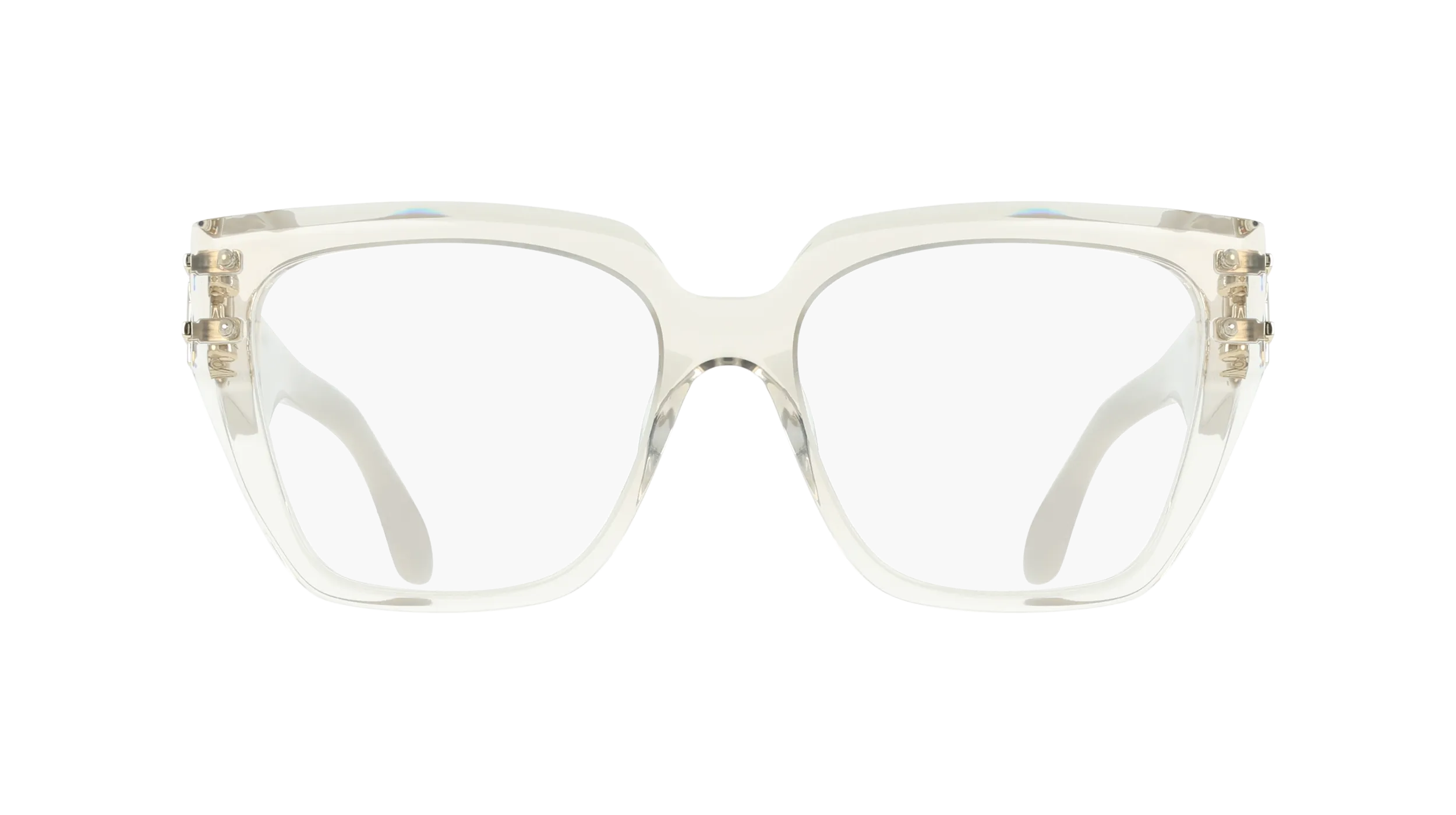 Ferragamo SF3041E 259 Montature da vista Acetato Beige Squadrata Normale - immagine 2