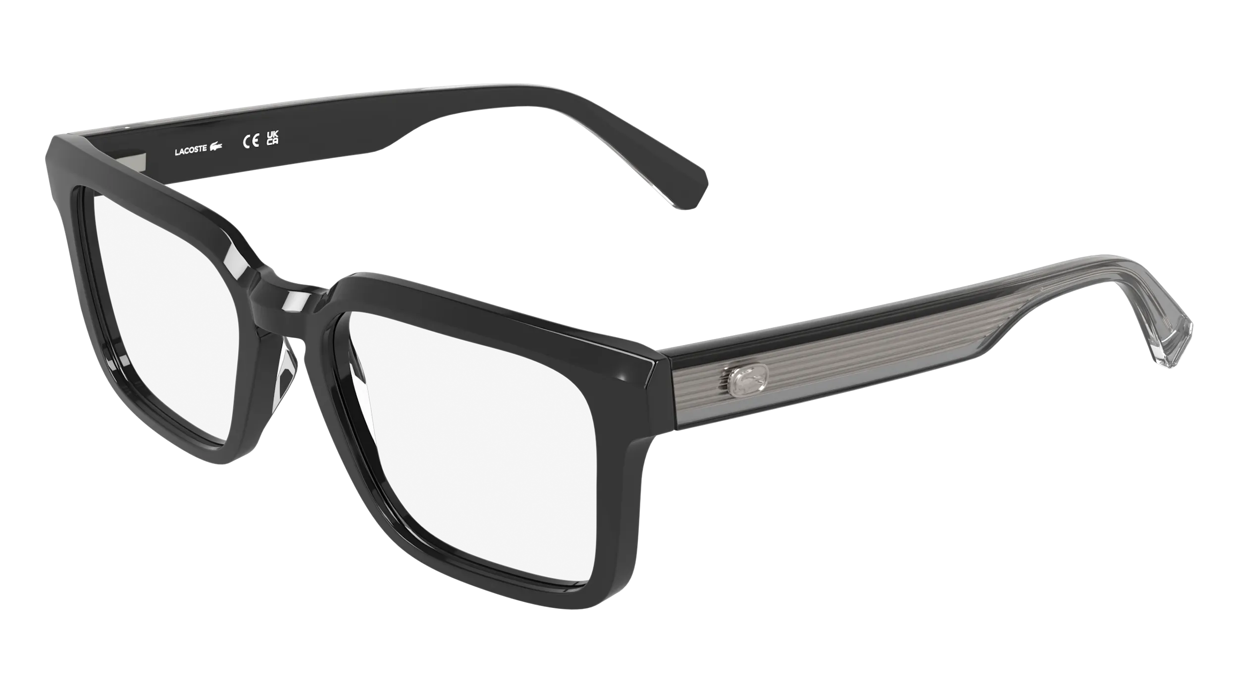 Lacoste L4003 001 Montature da vista Acetato Nero Squadrata Normale - immagine 1