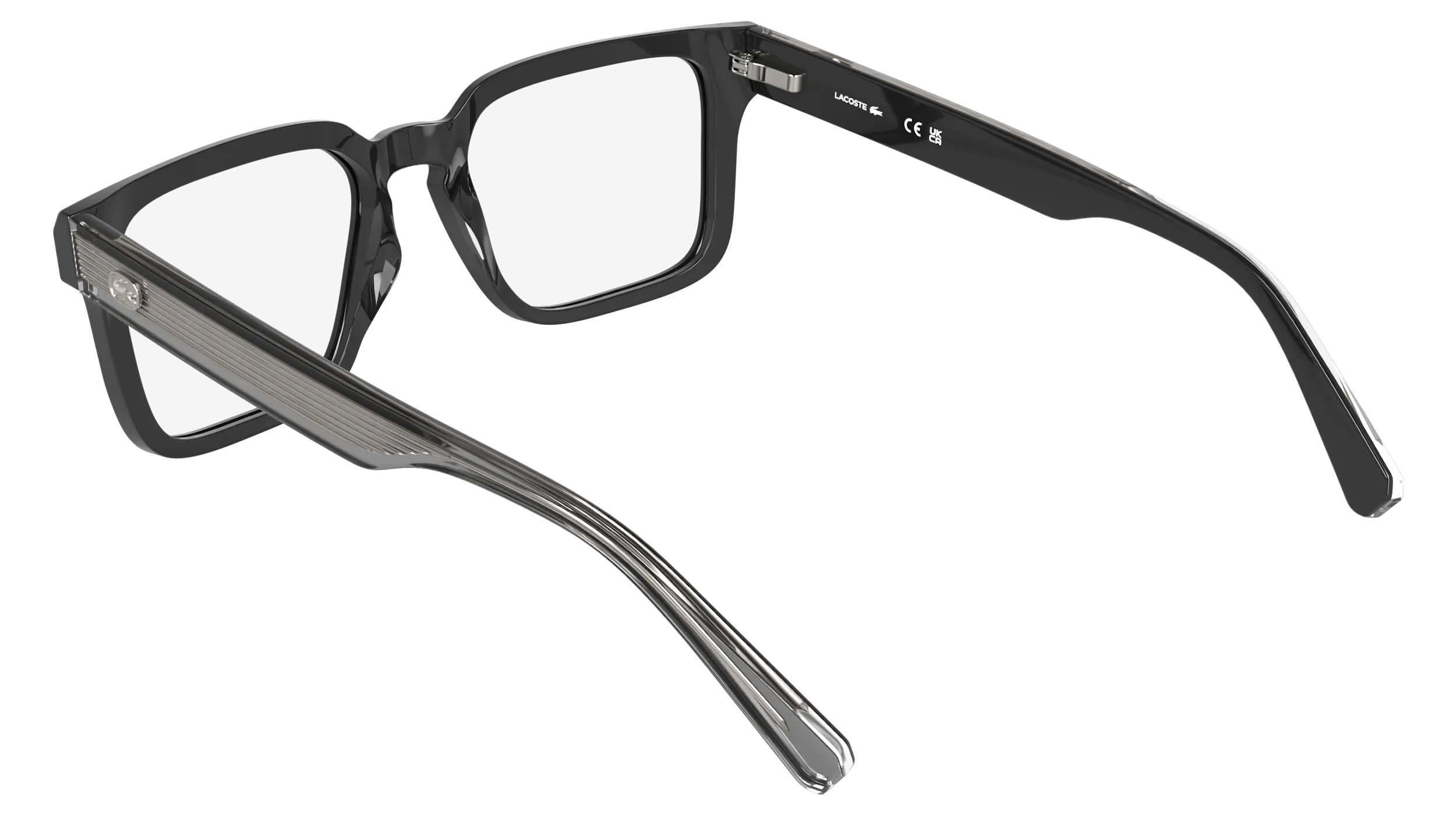 Lacoste L4003 001 Montature da vista Acetato Nero Squadrata Normale - immagine 4
