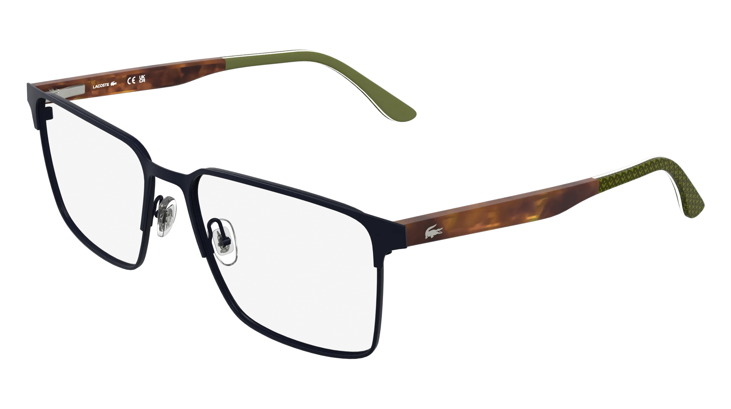 Lacoste L2314 424 Montature da vista Metallo Blu Squadrata Normale - immagine 1