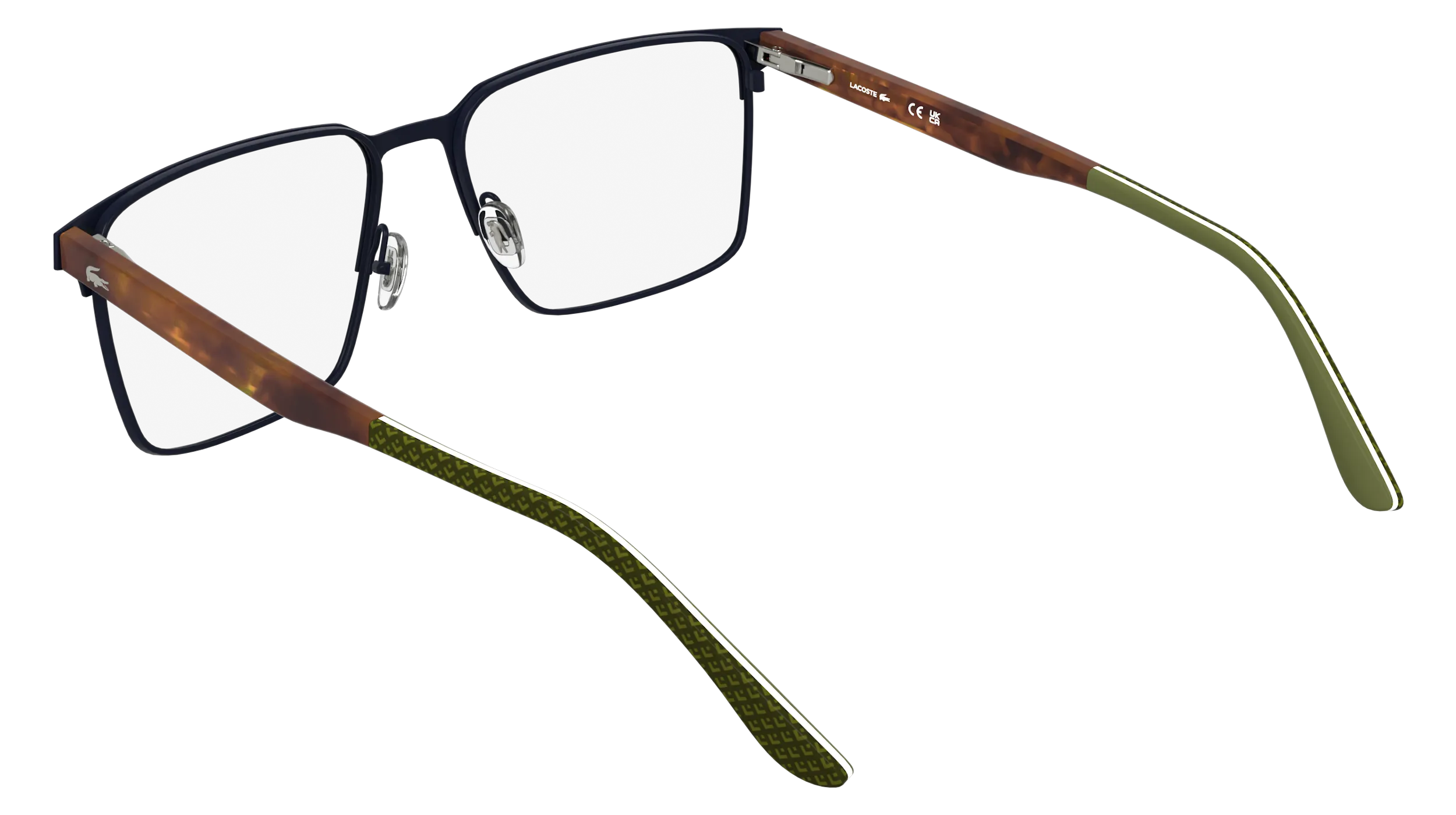 Lacoste L2314 424 Montature da vista Metallo Blu Squadrata Normale - immagine 4