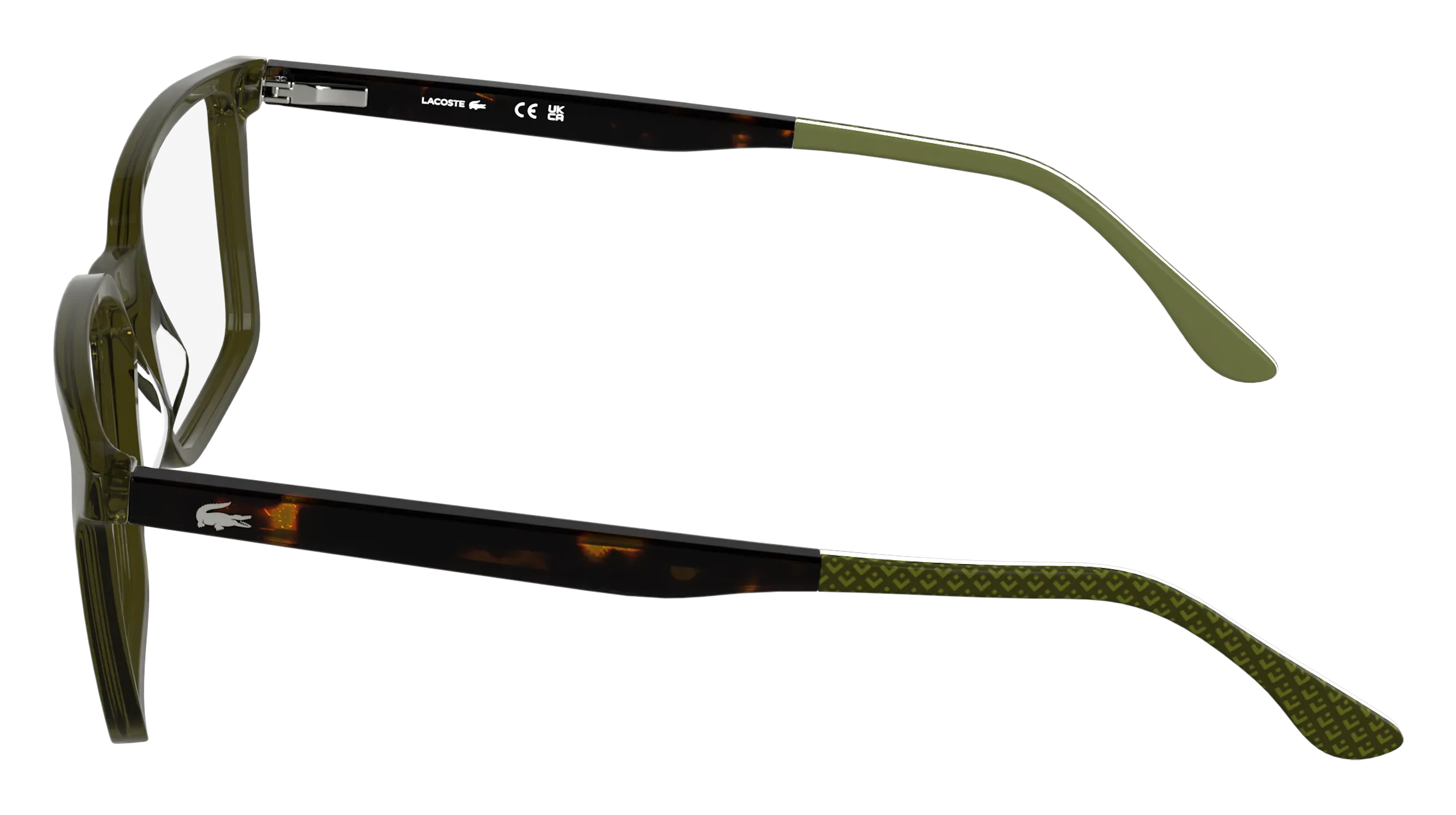 Lacoste L2992 275 Montature da vista Acetato Verde Squadrata Normale - immagine 3