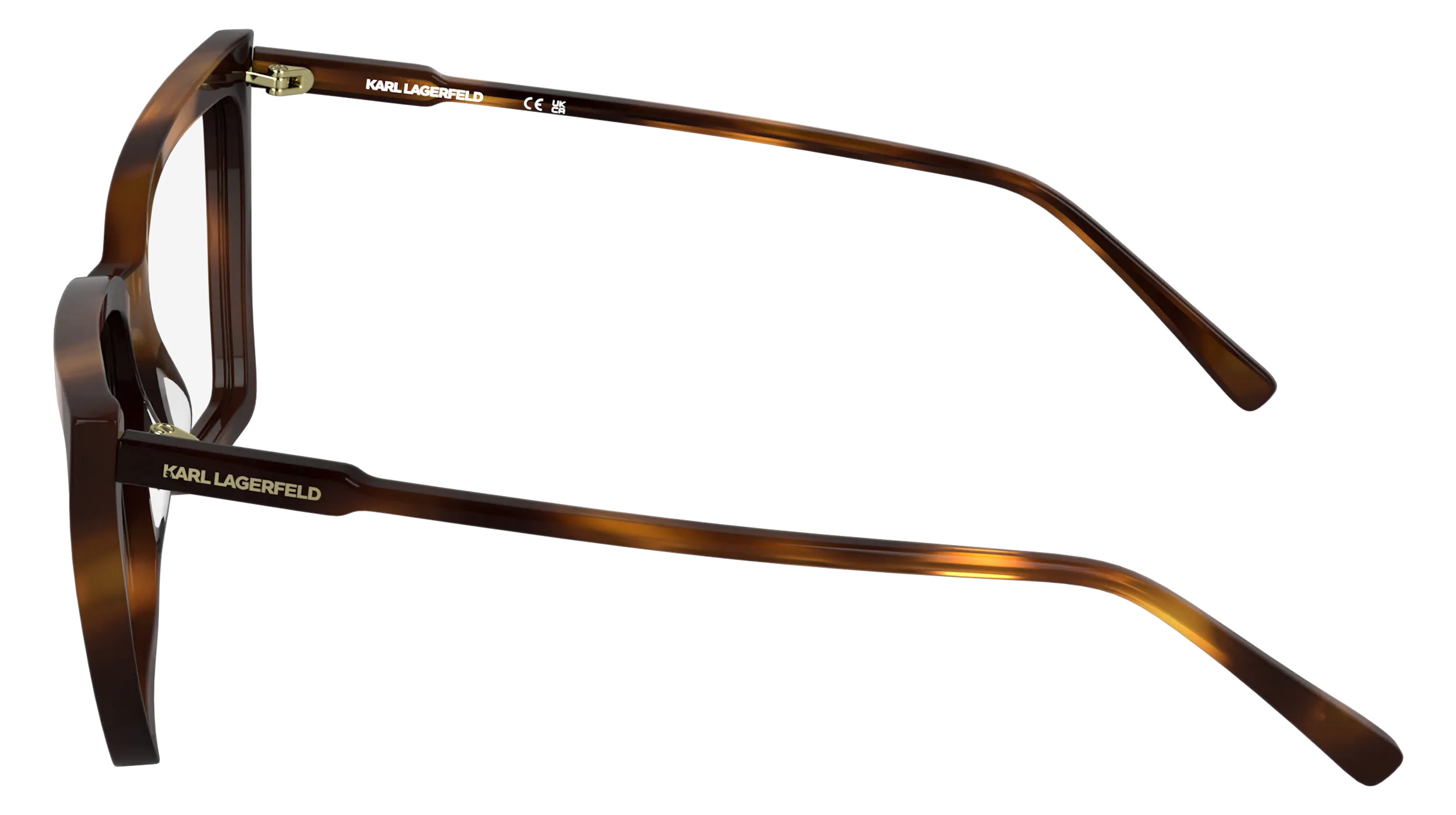 Karl Lagerfeld KL6216 240 Montature da vista Acetato Havana Squadrata Normale - immagine 3