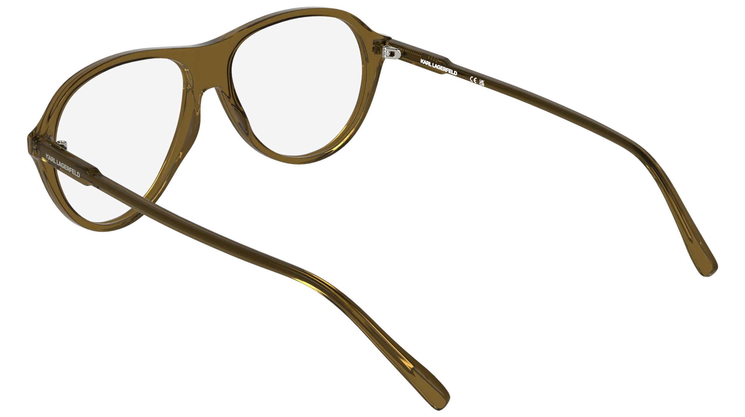 Karl Lagerfeld KL6217 210 Montature da vista Acetato Marrone Pilot Normale - immagine 4