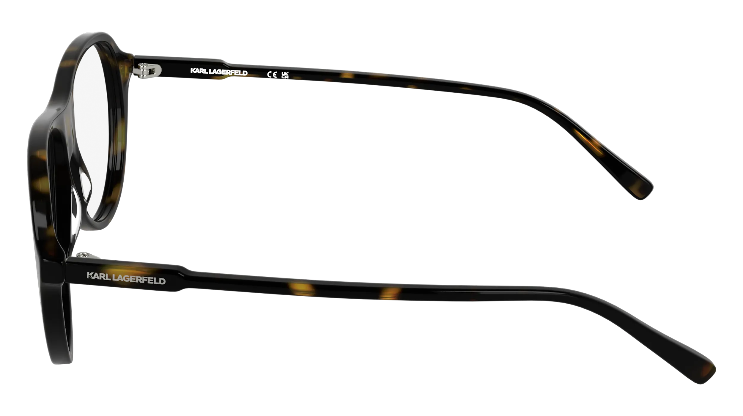 Karl Lagerfeld KL6217 242 Montature da vista Acetato Havana Pilot Normale - immagine 3
