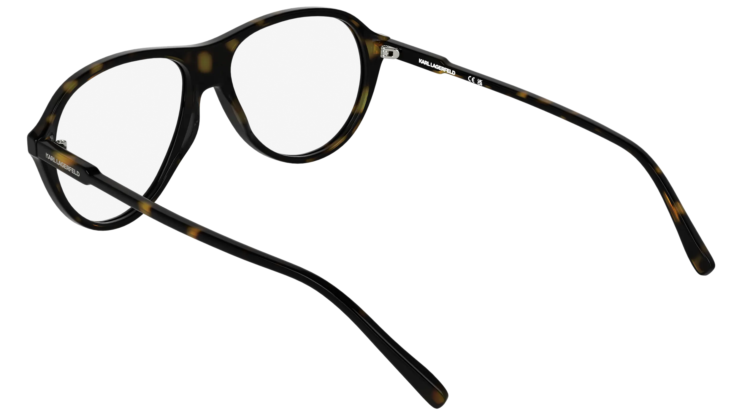 Karl Lagerfeld KL6217 242 Montature da vista Acetato Havana Pilot Normale - immagine 4