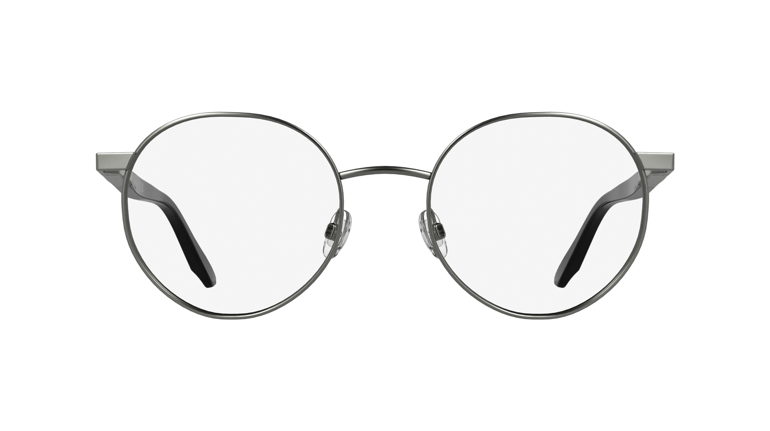Calvin Klein CK25112 070 Montature da vista Metallo Rutenio Rotonda Normale - immagine 2