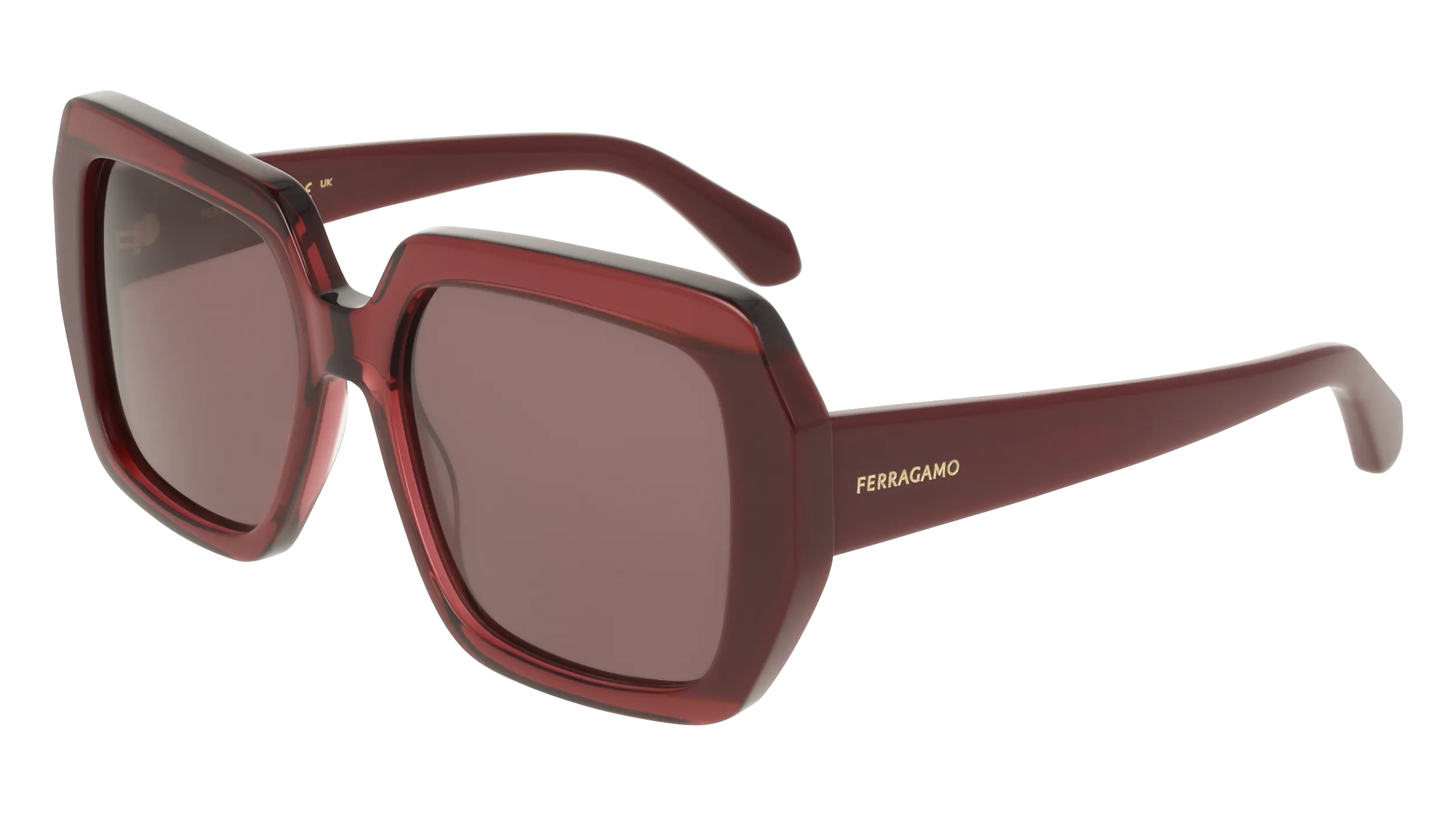Ferragamo SF2081S 654 Occhiali da sole Acetato Squadrata Normale - immagine 1