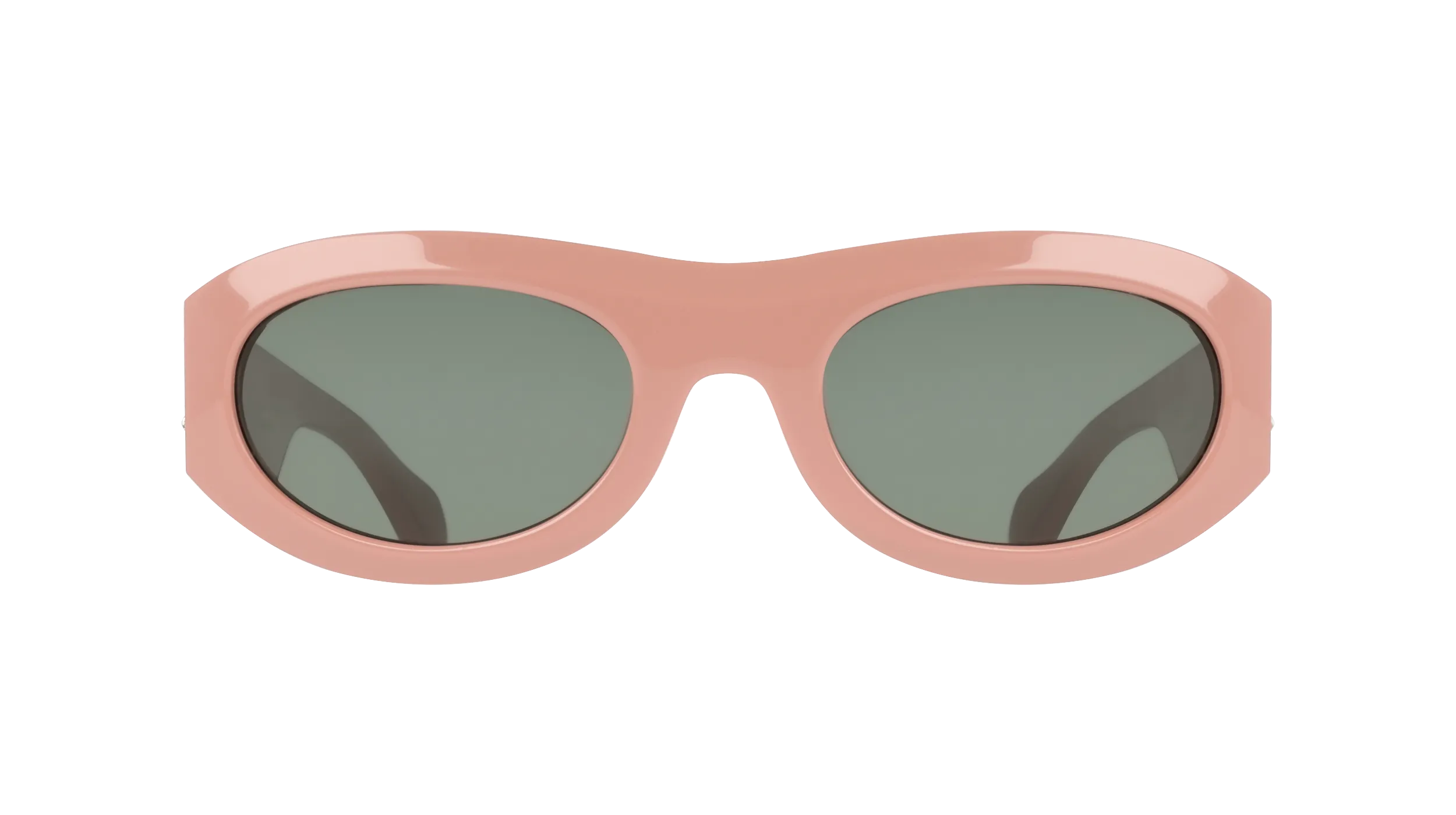 Ferragamo SF2082SE 667 Occhiali da sole Acetato Rosa Grigio Rotonda Normale - immagine 2