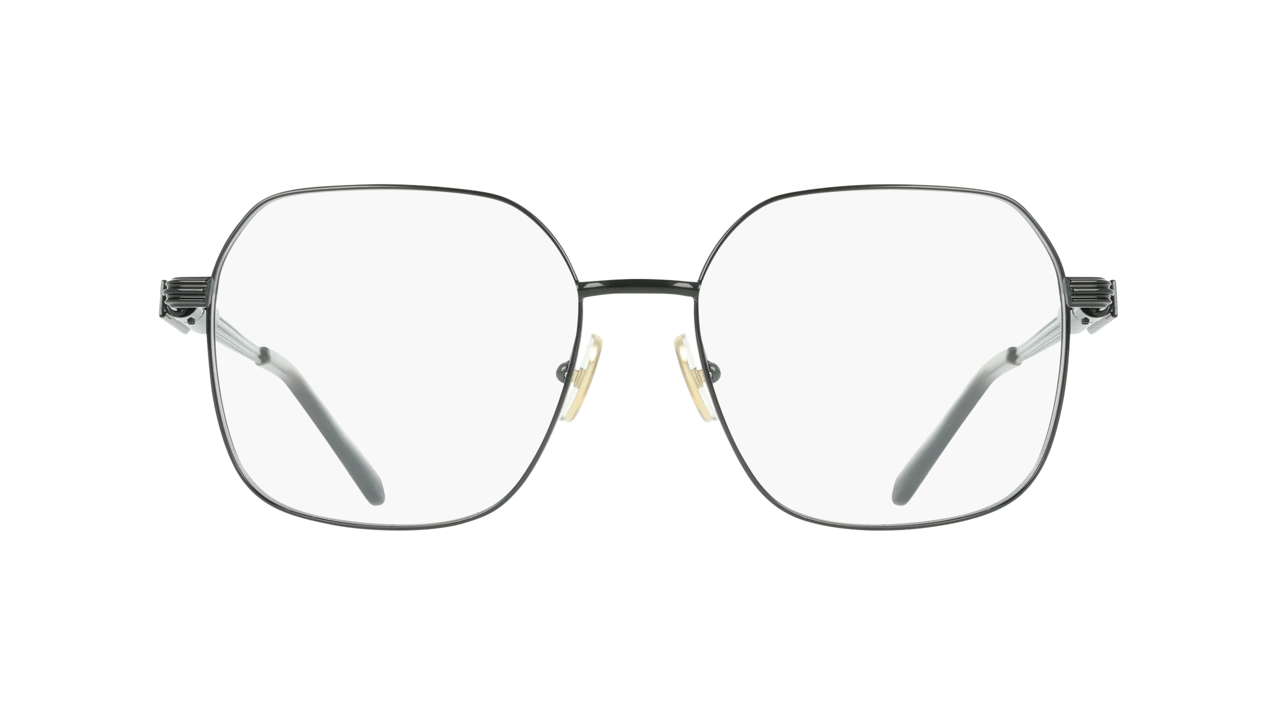 Ferragamo SF2239 001 Montature da vista Metallo Nero Squadrata Normale - immagine 2
