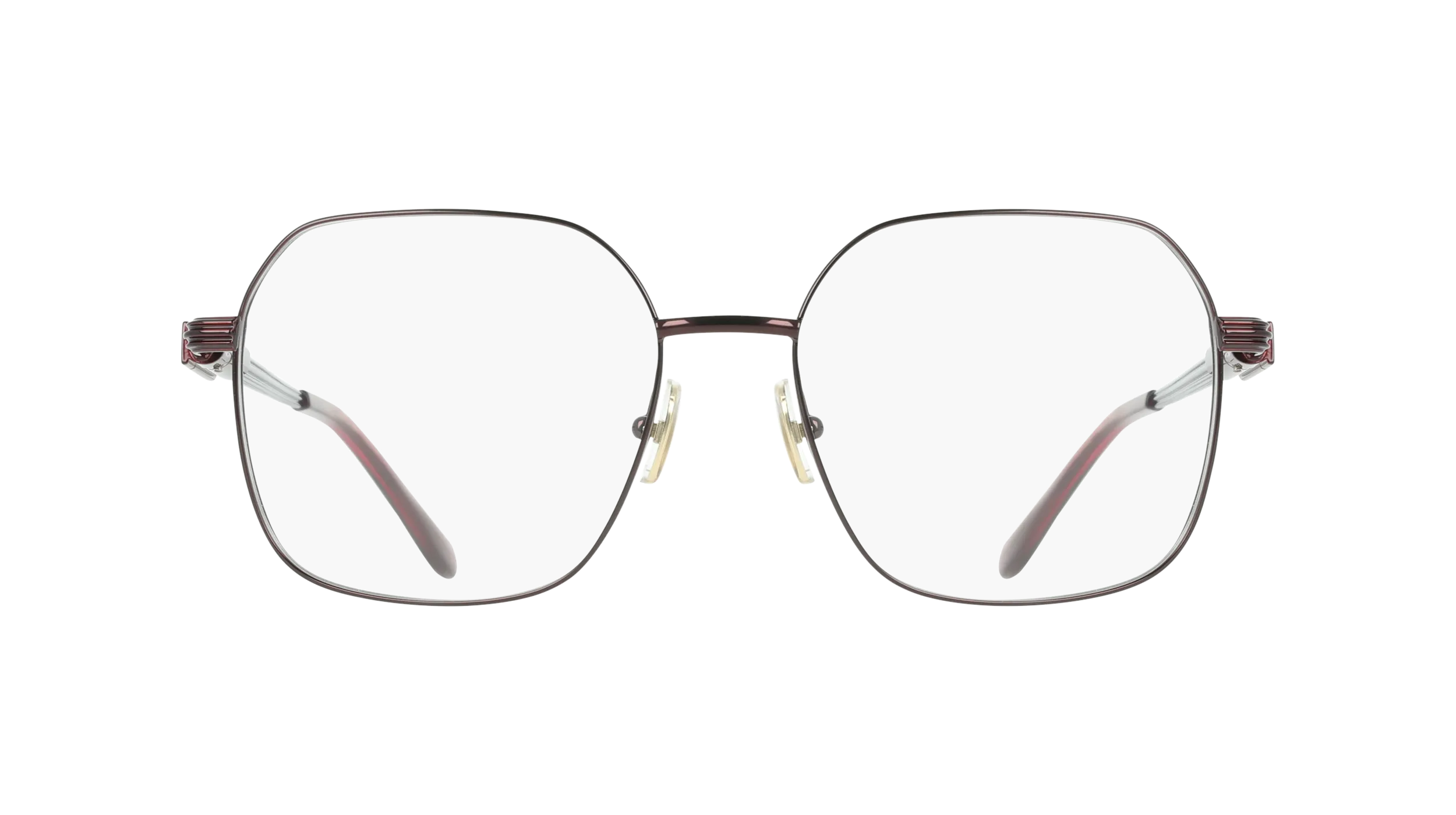 Ferragamo SF2239 606 Montature da vista Metallo Rosso Squadrata Normale - immagine 2