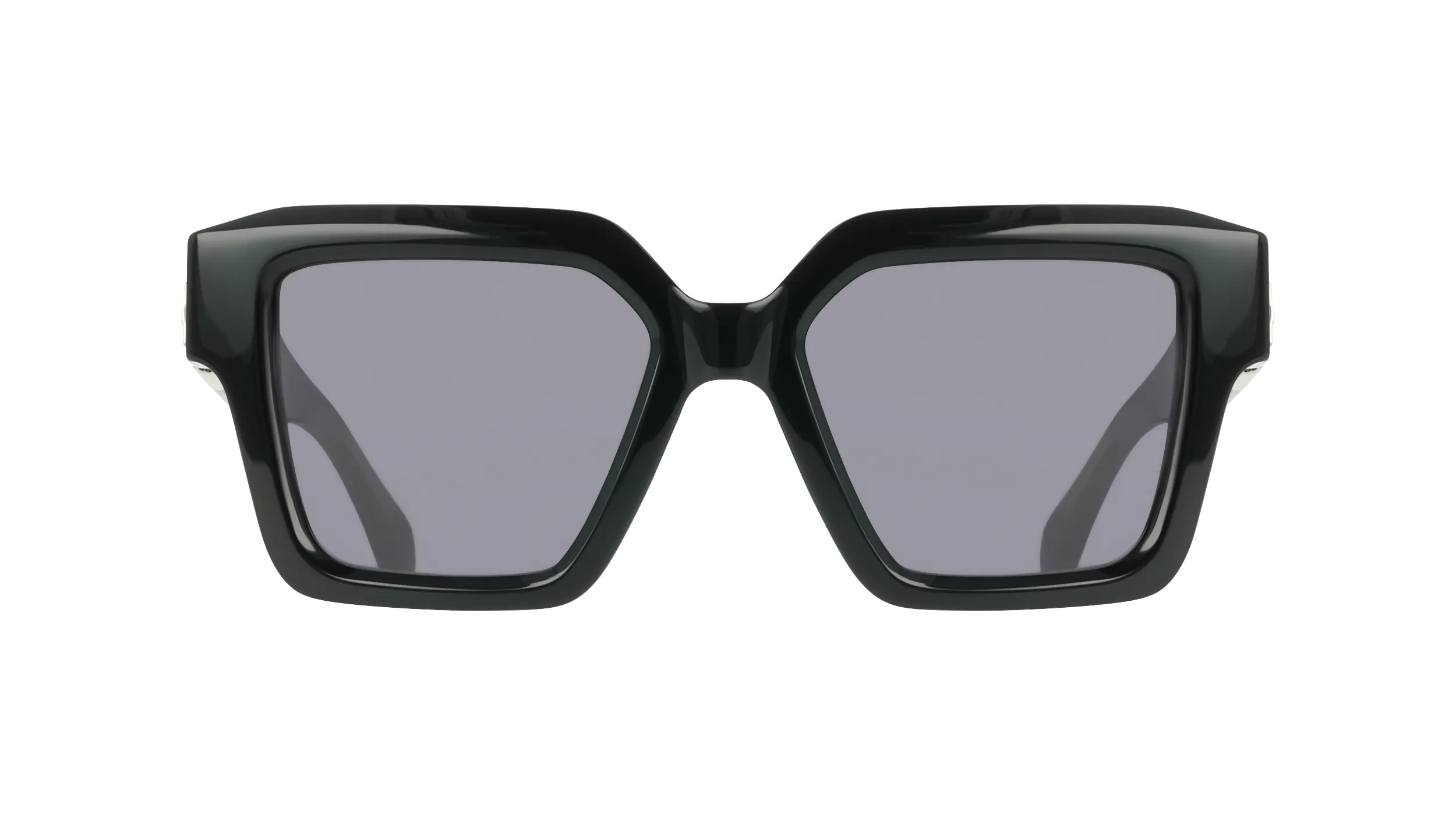 Ferragamo SF2084S 001 Occhiali da sole Acetato Nero Grigio Squadrata Normale - immagine 2