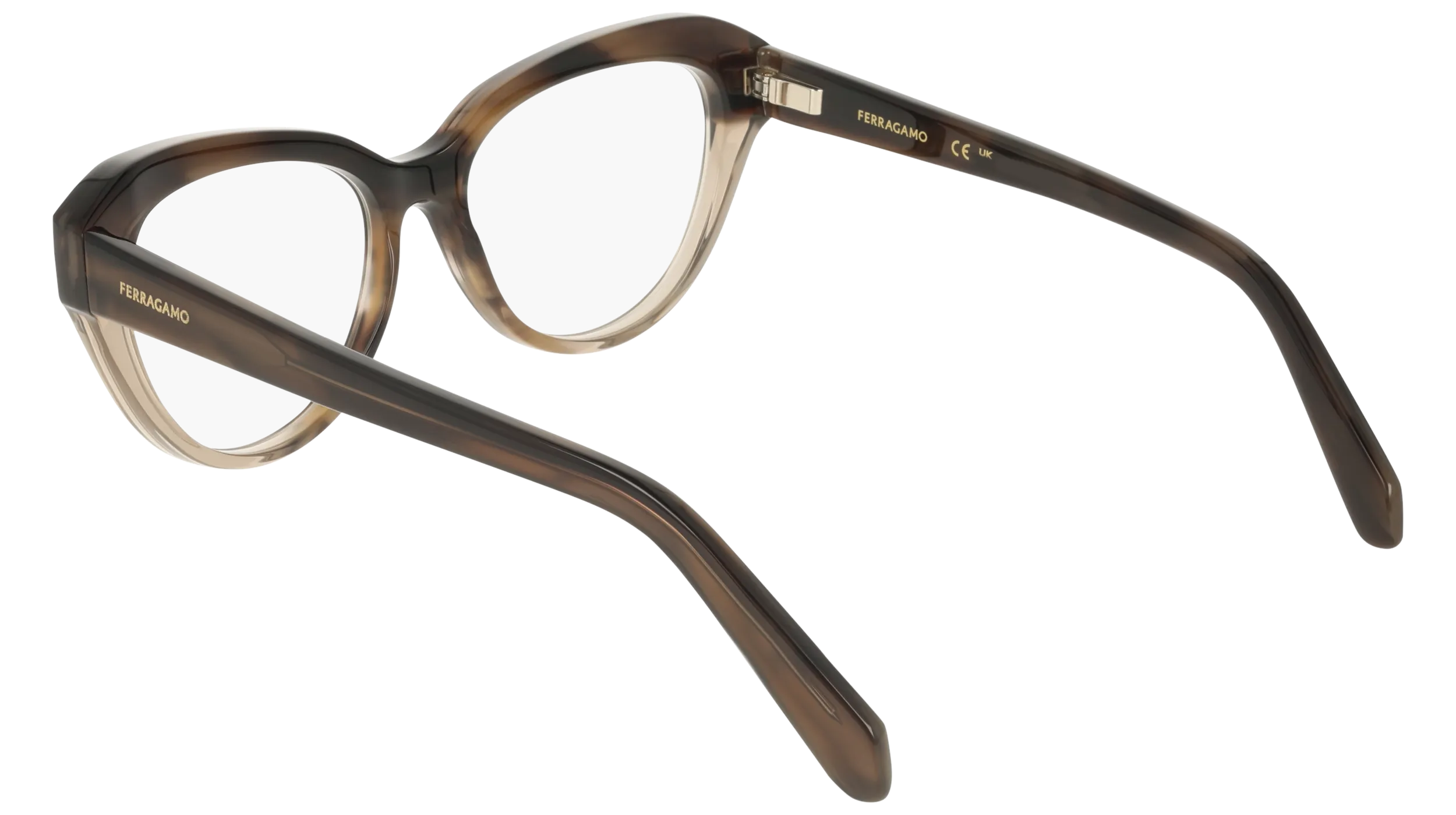 Ferragamo SF3046 245 Montature da vista Acetato Cat Eye Normale - immagine 4