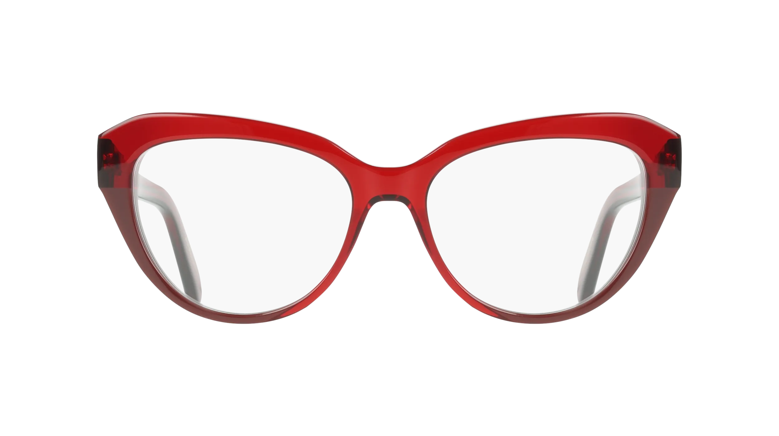 Ferragamo SF3046 618 Montature da vista Acetato Bordeaux Cat Eye Normale - immagine 2