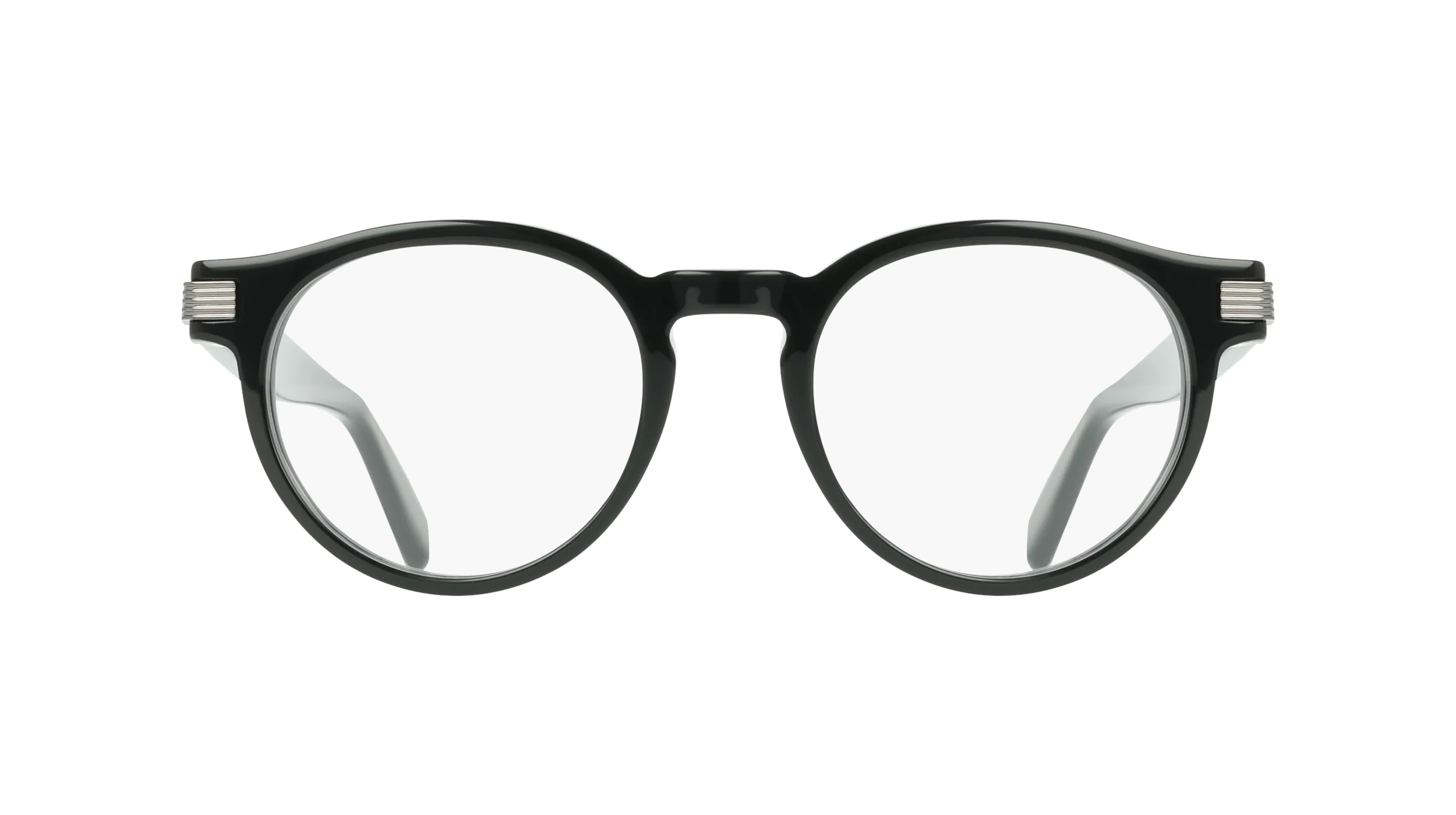 Ferragamo SF3045 001 Montature da vista Acetato Nero Geometrica Normale - immagine 2