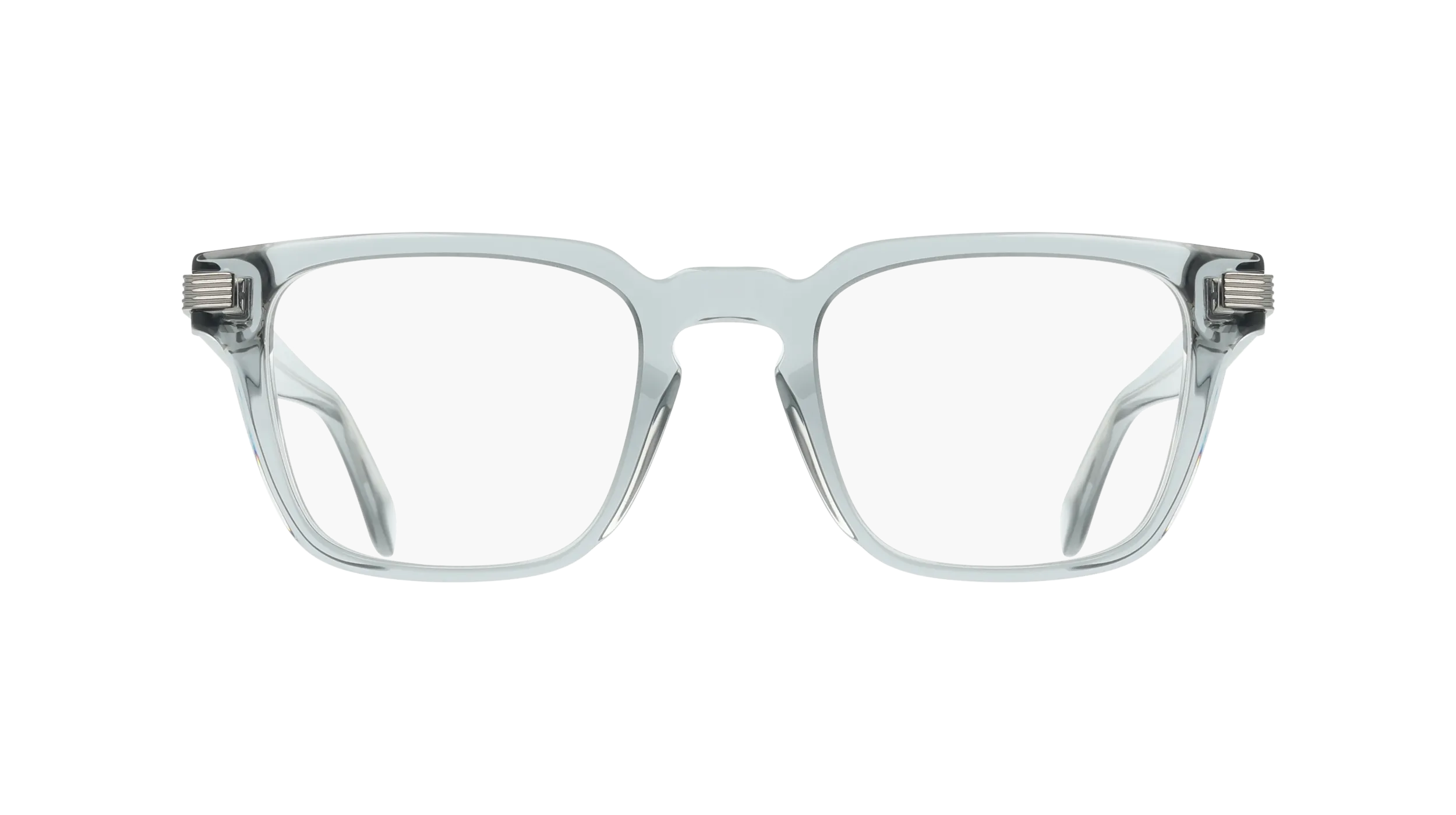 Ferragamo SF3044 020 Montature da vista Acetato Grigio Squadrata Normale - immagine 2