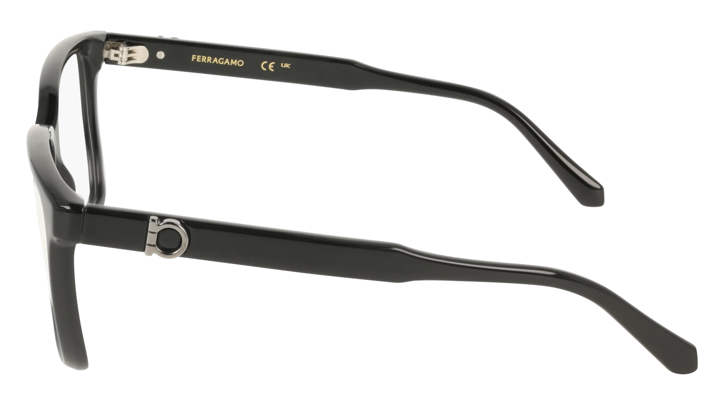 Ferragamo SF3043E 001 Montature da vista Nero Squadrata Normale - immagine 3