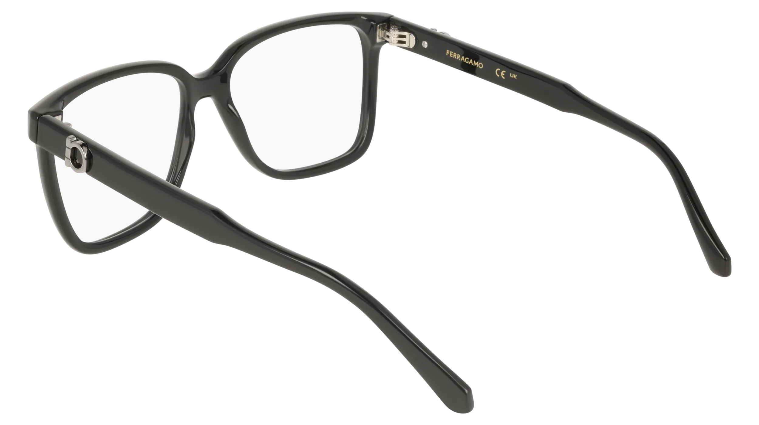 Ferragamo SF3043E 001 Montature da vista Nero Squadrata Normale - immagine 4