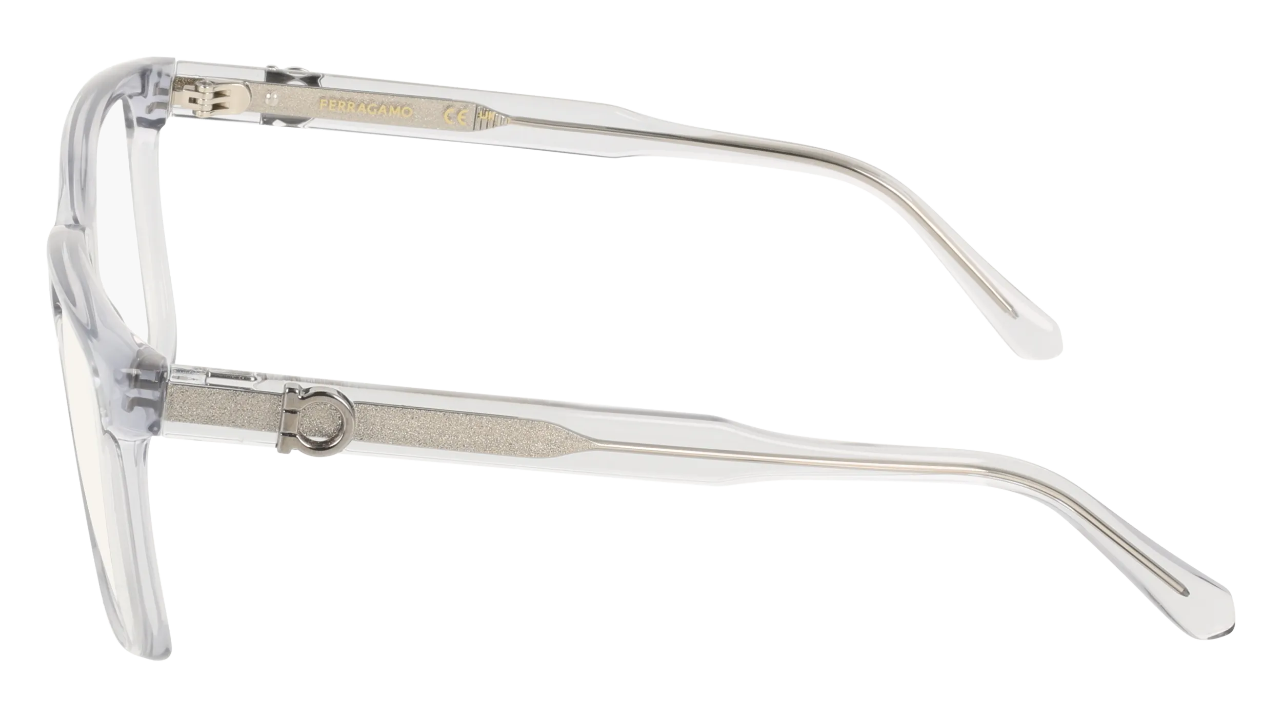 Ferragamo SF3043E 020 Montature da vista Grigio Squadrata Normale - immagine 3