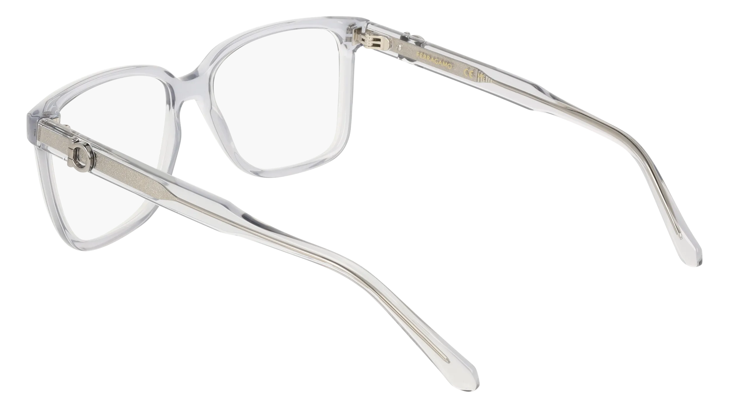 Ferragamo SF3043E 020 Montature da vista Grigio Squadrata Normale - immagine 4