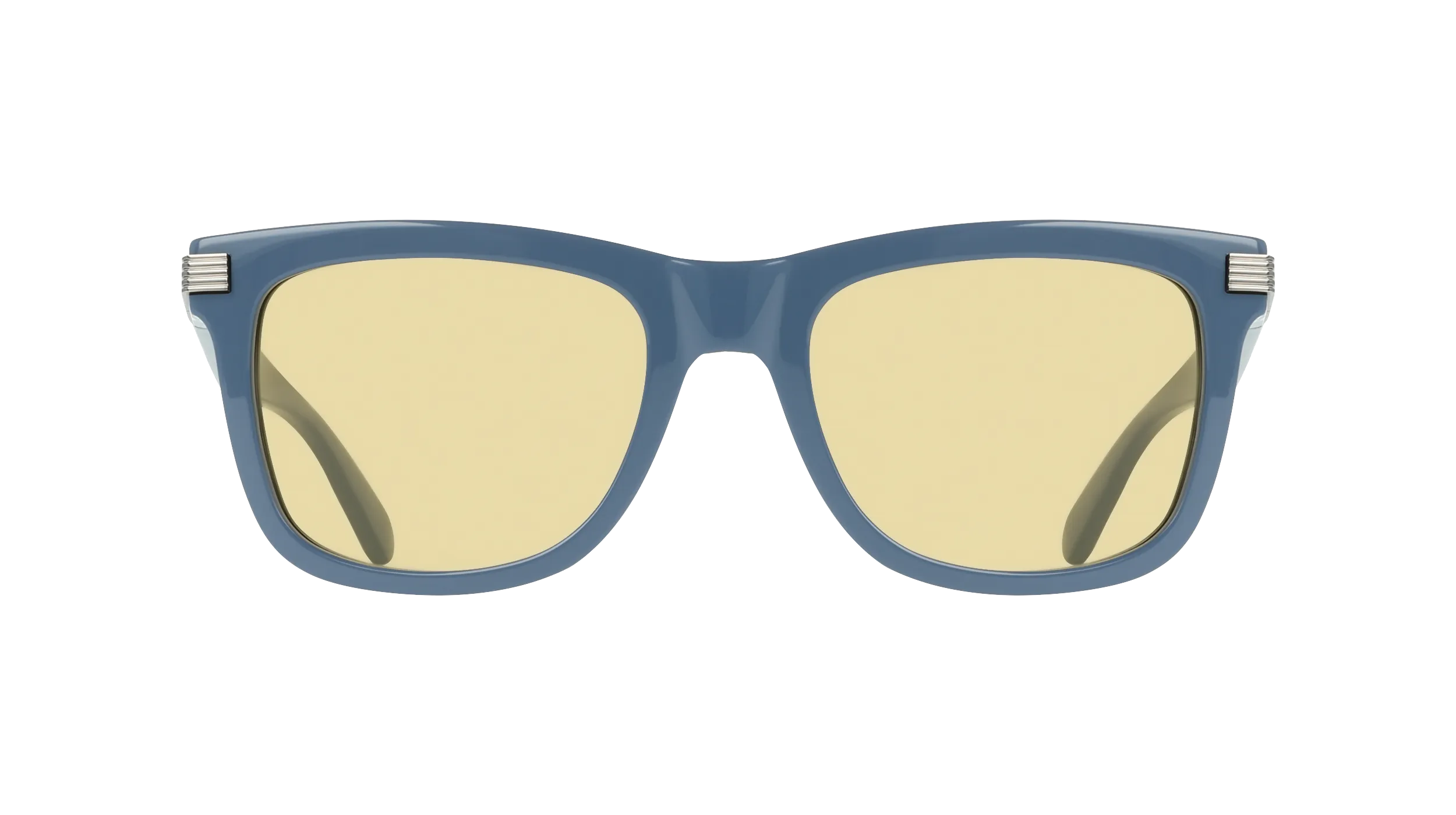 Ferragamo SF2088S 414 Occhiali da sole Acetato Blu Squadrata Normale - immagine 2