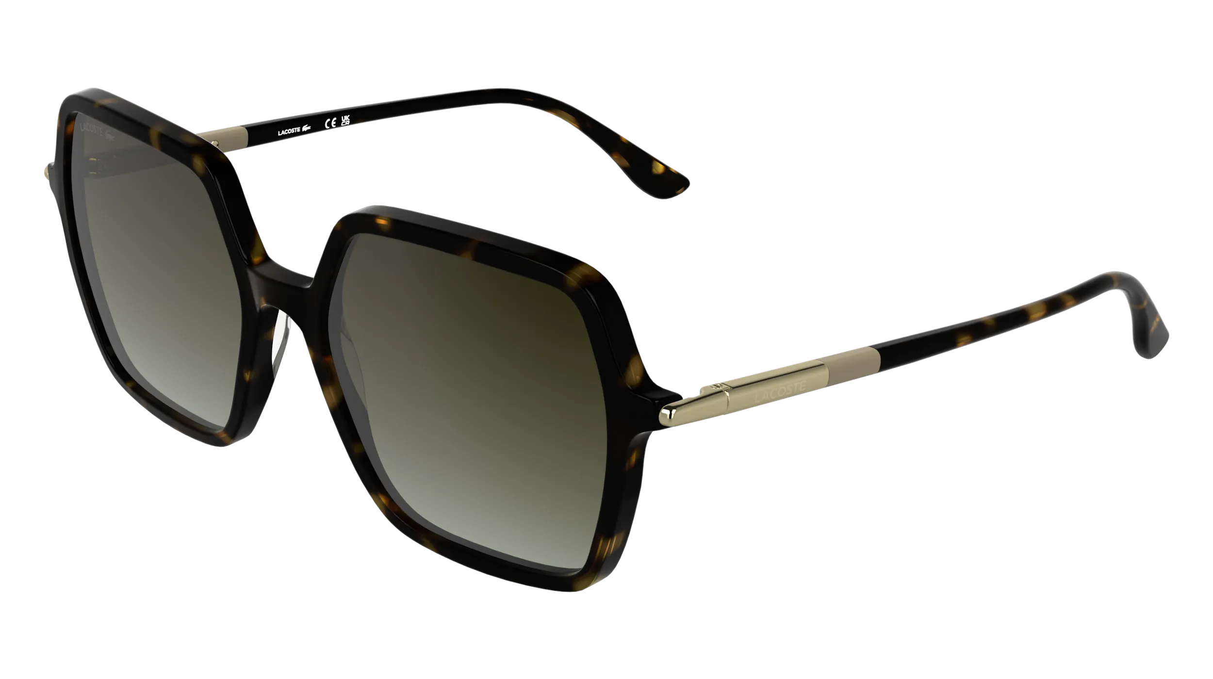 Lacoste L6079S 230 Occhiali da sole Acetato Havana Marrone Squadrata Normale - immagine 1
