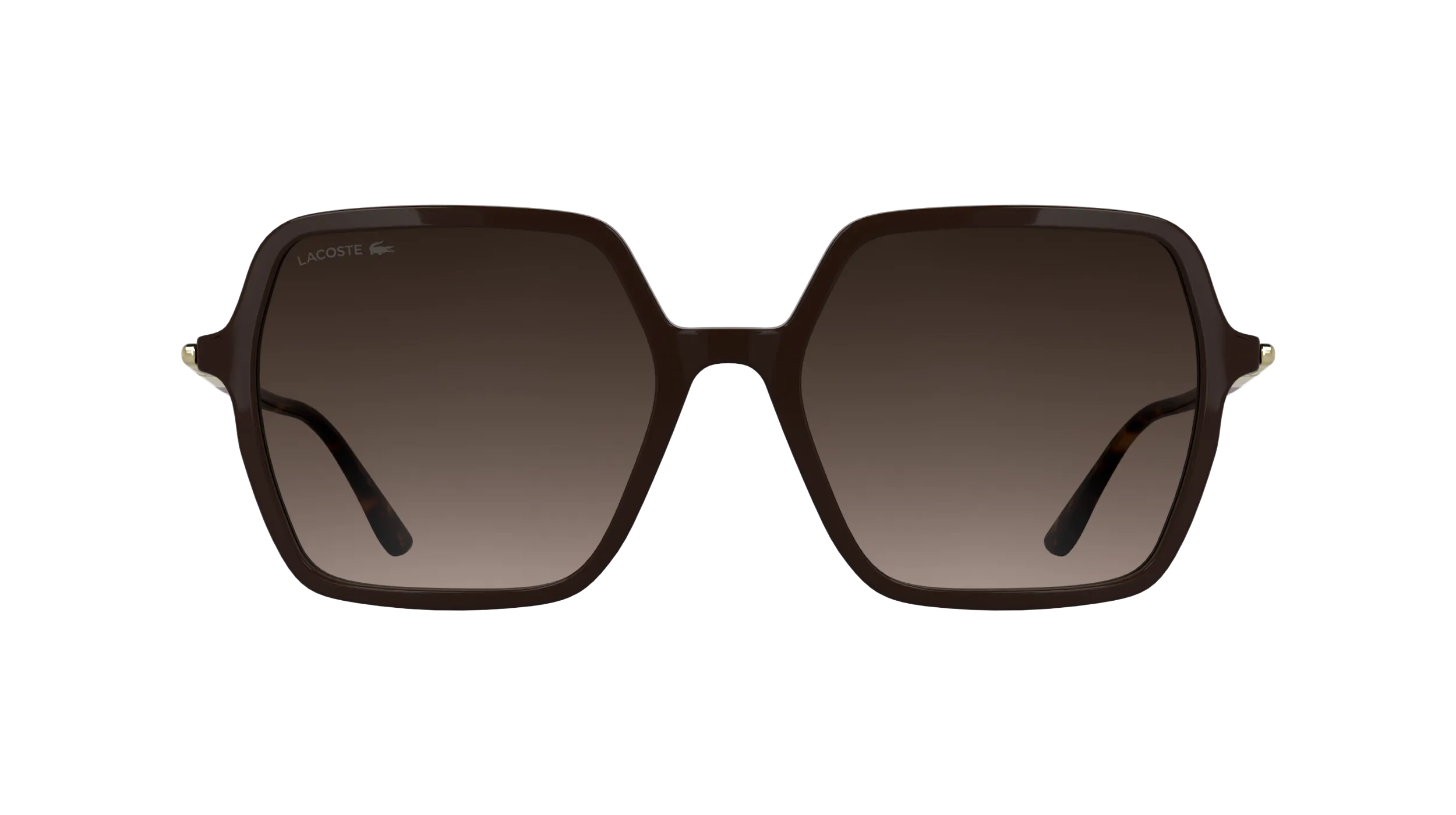 Lacoste L6079S 601 Occhiali da sole Acetato Bordeaux Squadrata Normale Sfumato - immagine 2