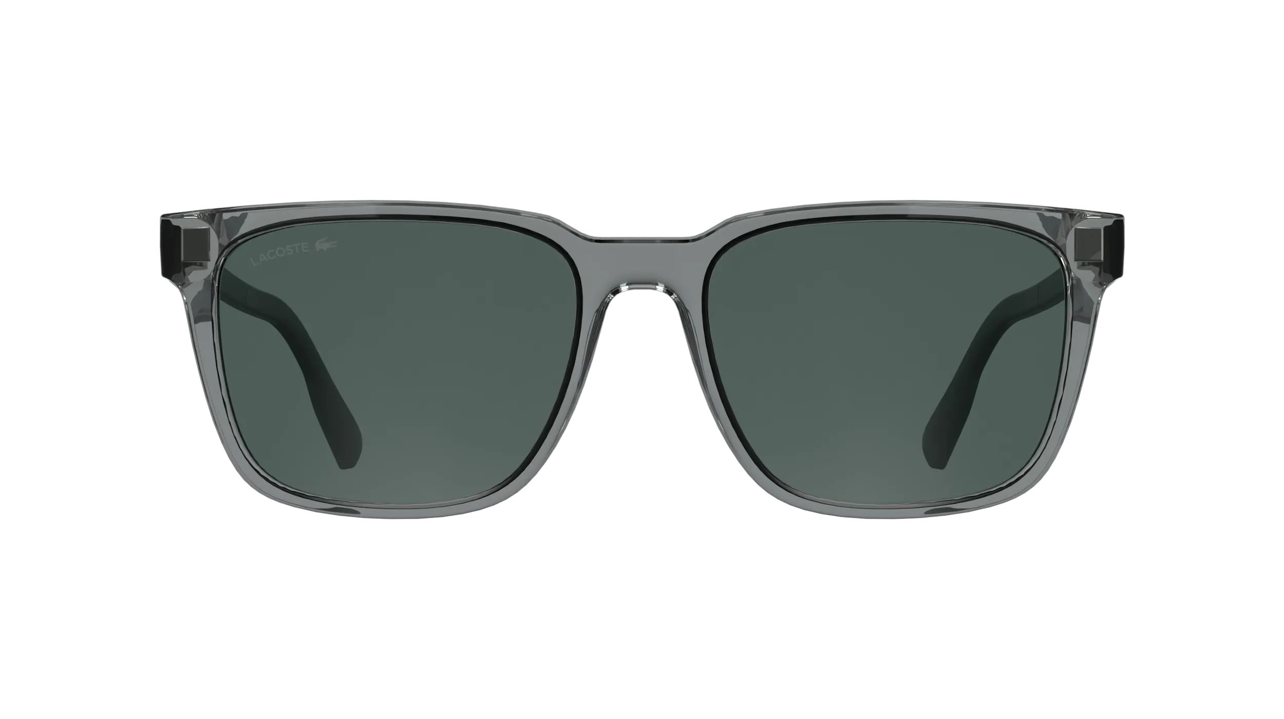 Lacoste L6077S 035 Occhiali da sole Bio-iniettato Grigio Squadrata Normale - immagine 2