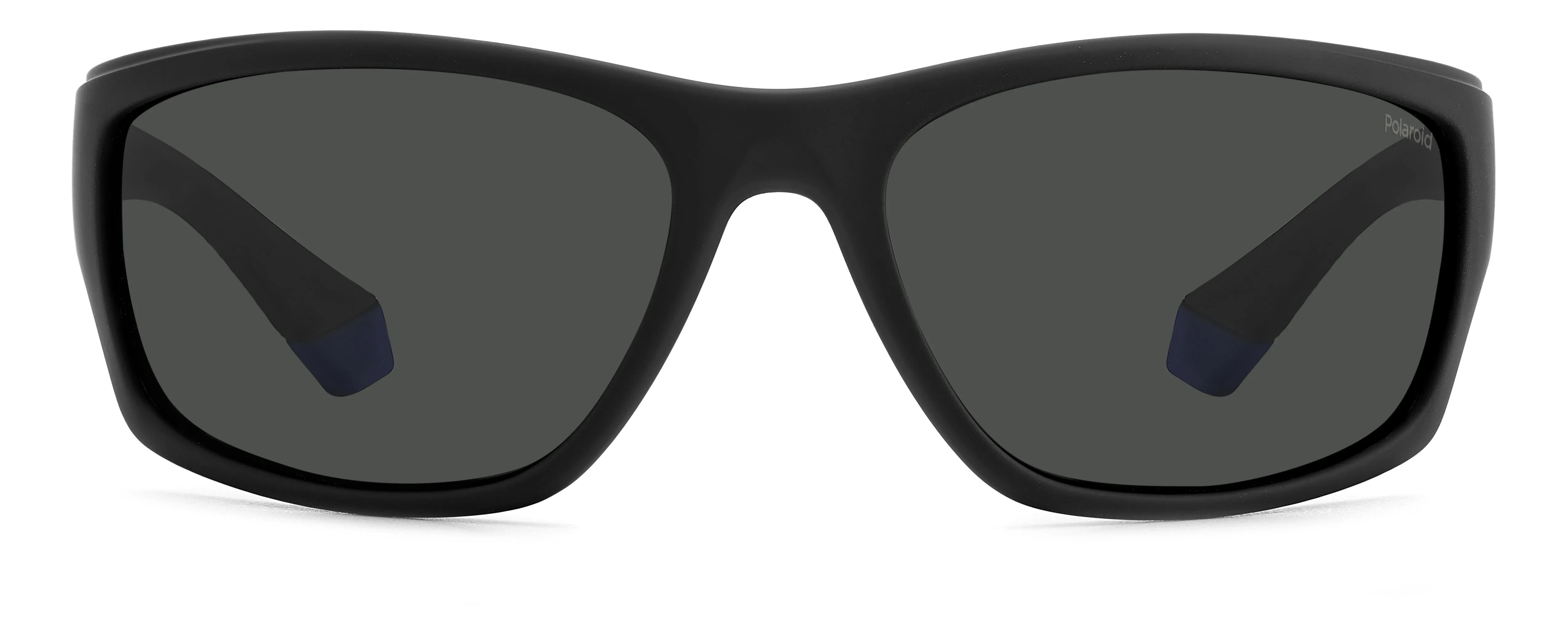 Polaroid PLD 2135/S D51/M9 Occhiali da sole Plastica Nero / Blu Grigio Squadrata Polarizzata - immagine 2