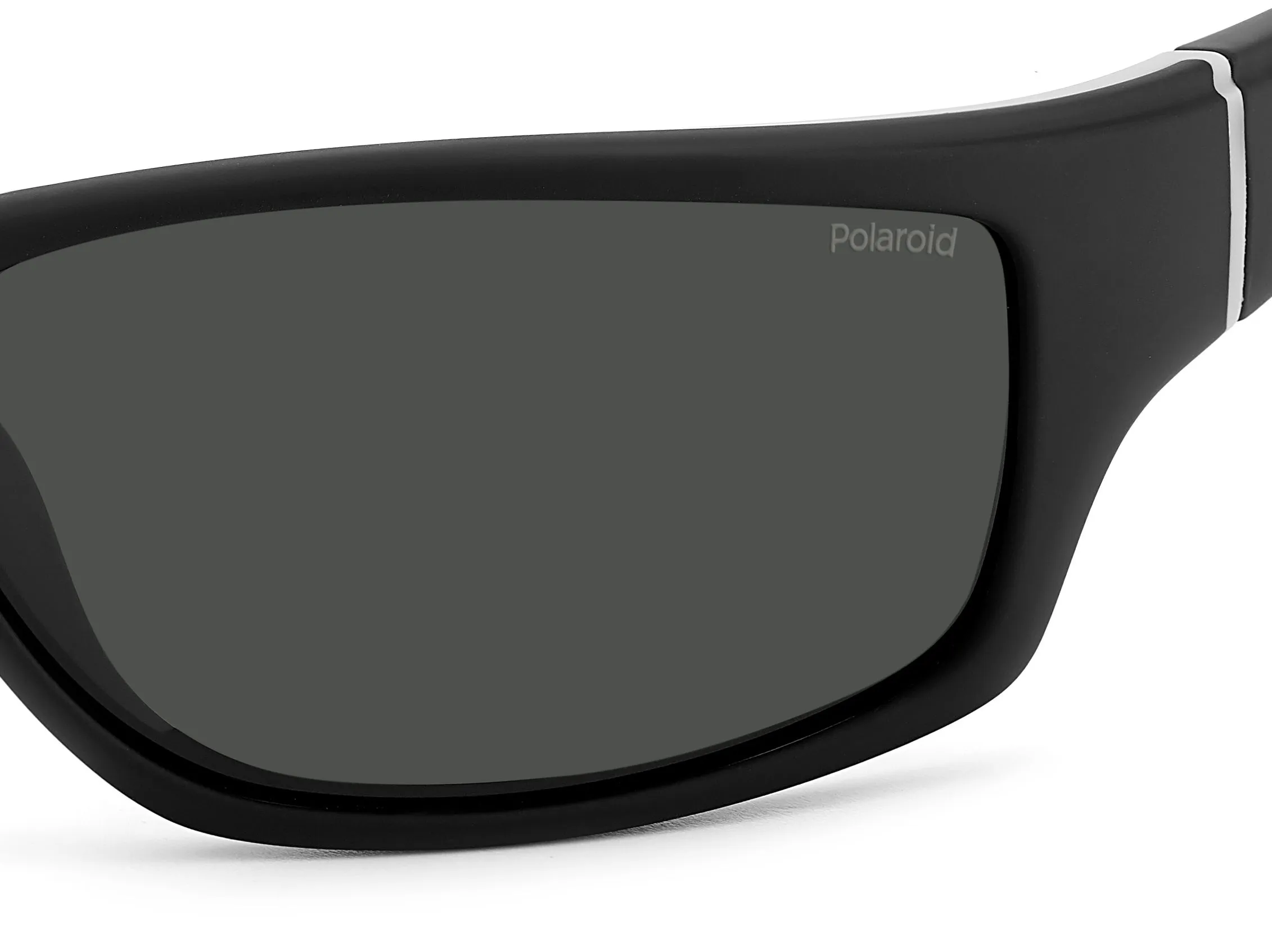 Polaroid PLD 2135/S 08A/M9 Occhiali da sole Plastica Nero/Grigio Grigio Squadrata Polarizzata - immagine 4
