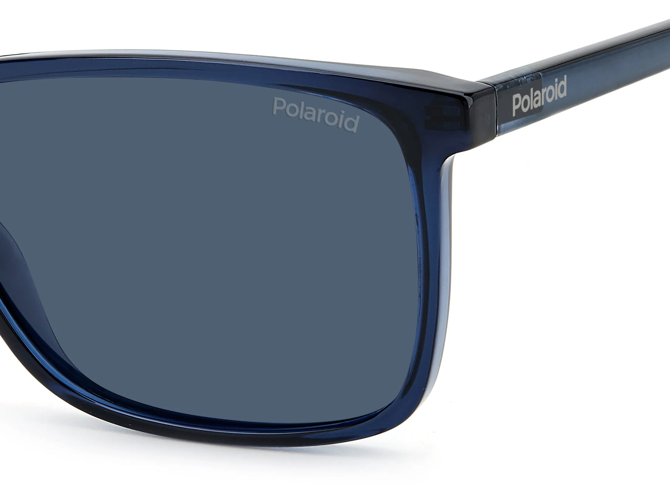 Polaroid PLD 4137/S PJP/C3 Occhiali da sole Plastica Blu Multicolore Squadrata Polarizzata - immagine 4
